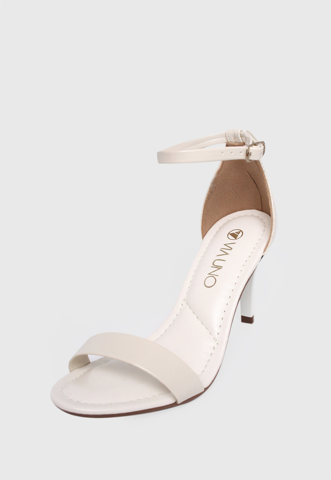Sandalia Salto Alto 873002 Napa Rock Off White