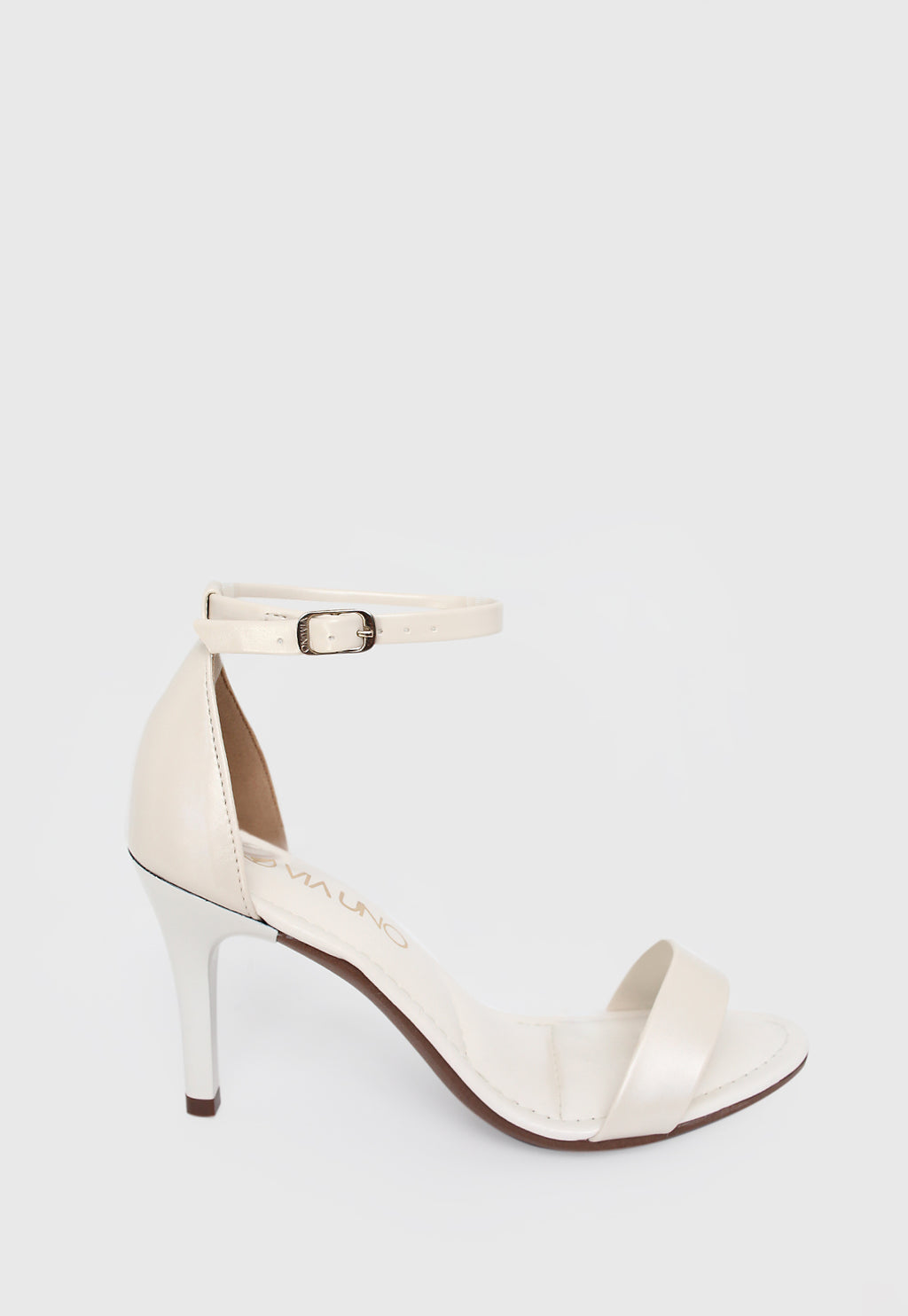 Sandalia Salto Alto 873002 Napa Rock Off White