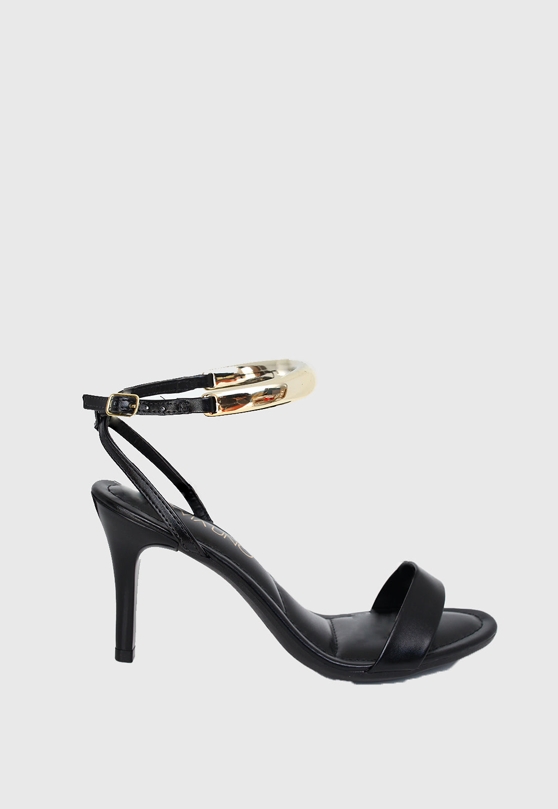 Sandalia Salto Alto 873018 Napa Rock Preto