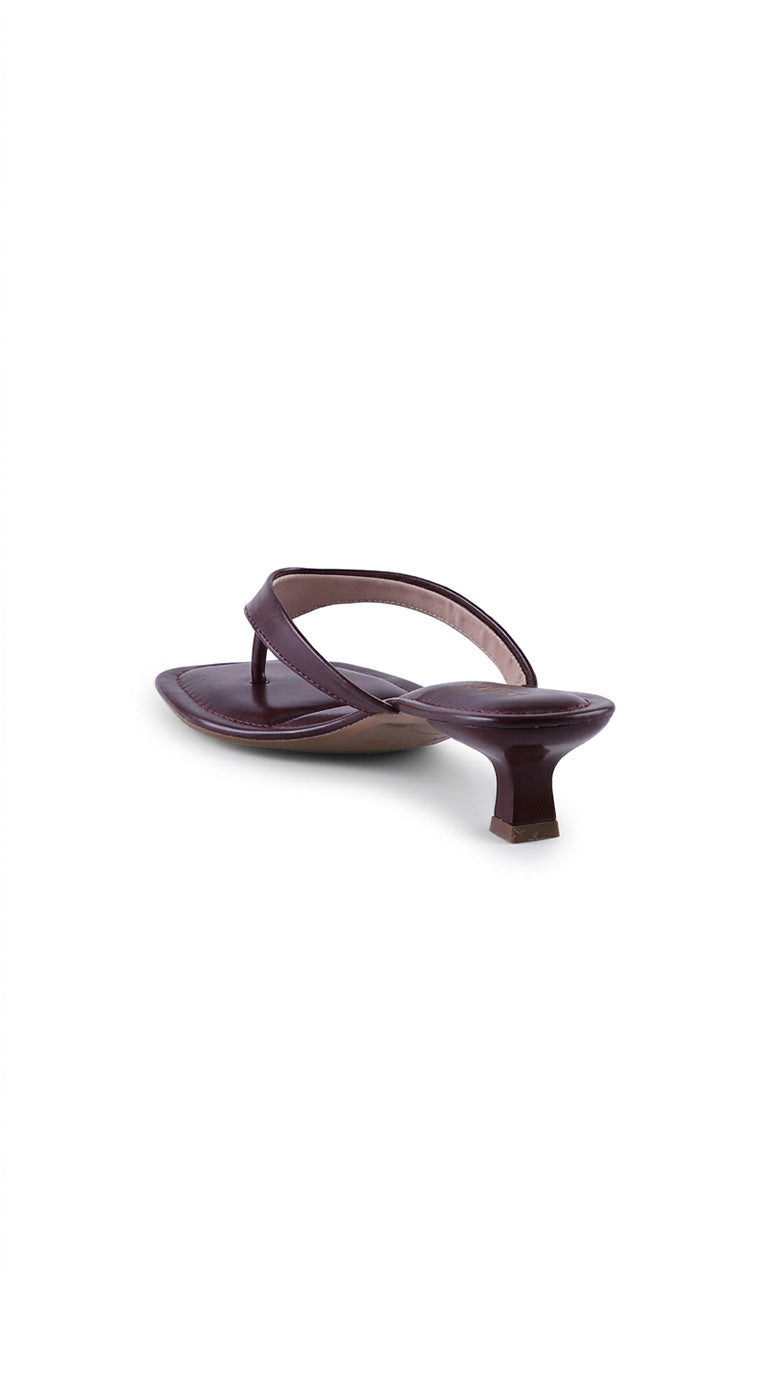 Tamanco Baixo 876008 Napa Rock Marsala