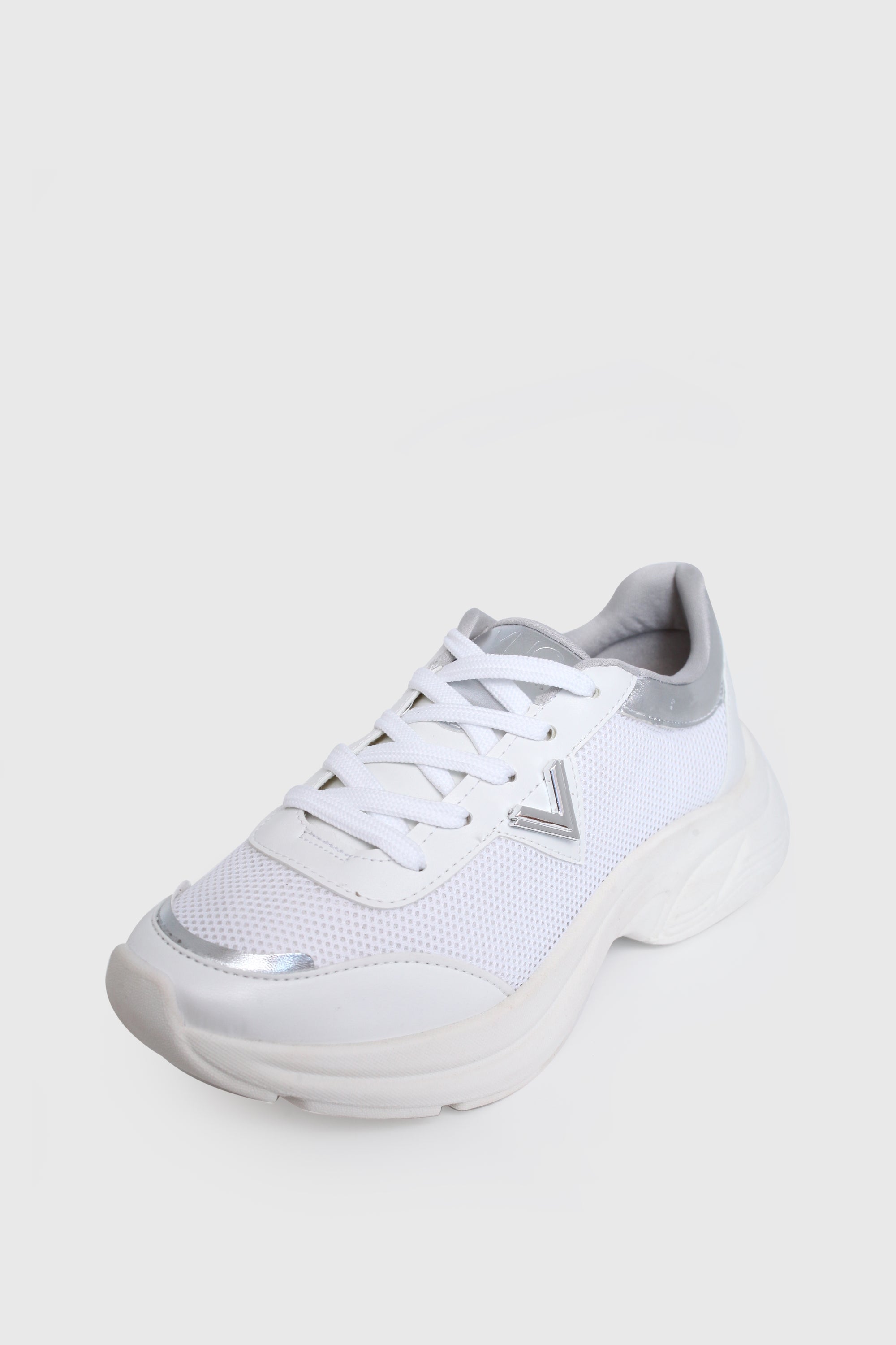 Tenis 914005 Tela Favo Branco
