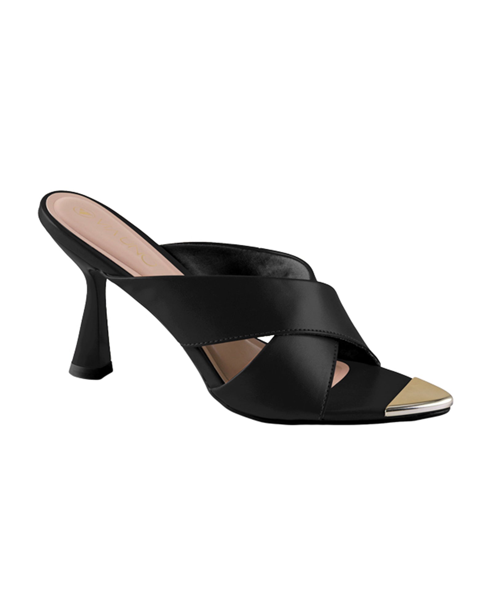 Tamanco Alto 919023 Napa Rock Preto
