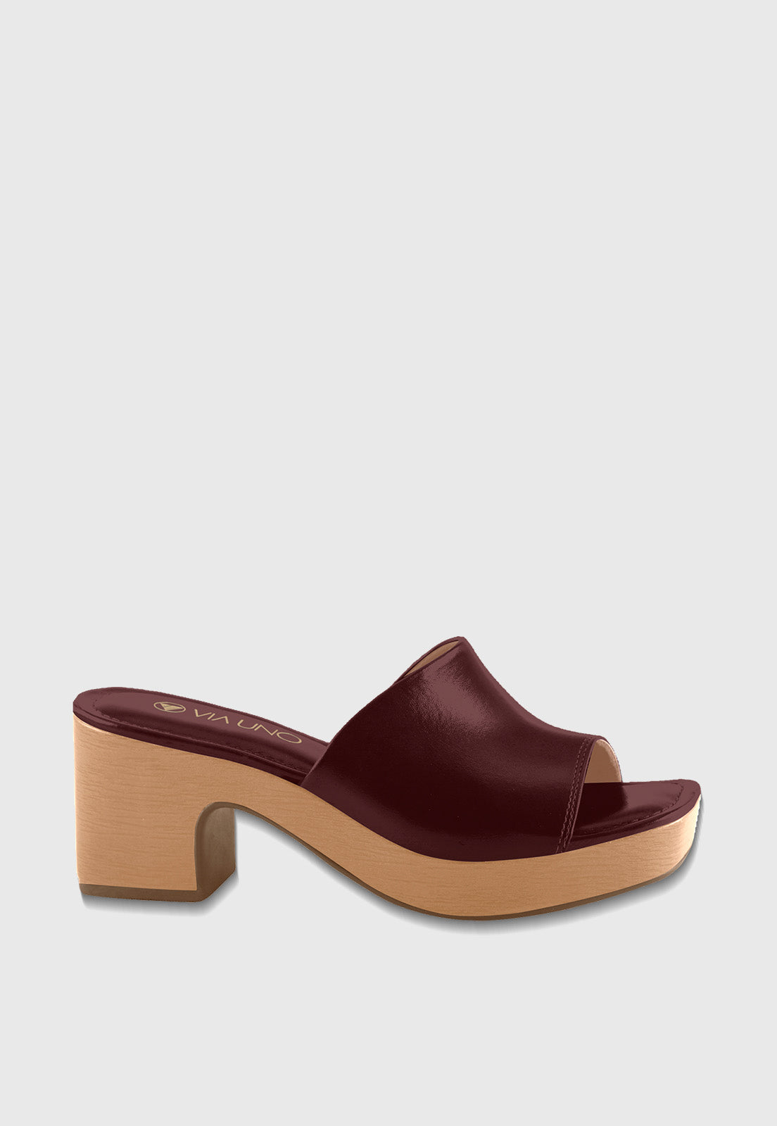 Tamanco Alto 920001 Napa Rock Marsala