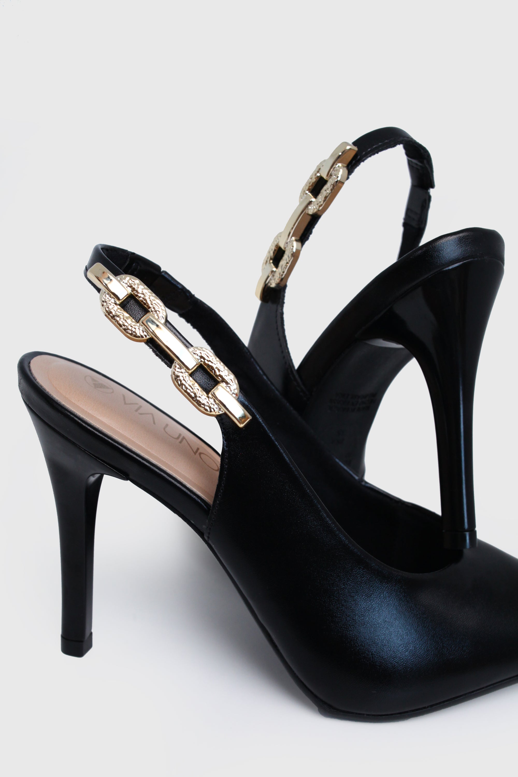 Scarpin 926002 Napa Rock Preto