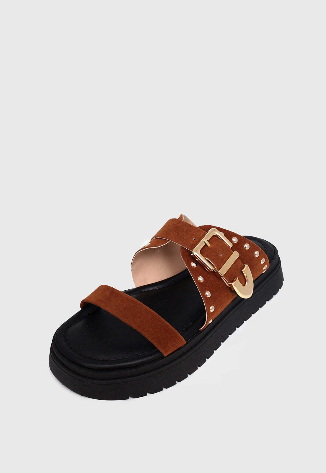 Flatform 933002 Camurça Caramelo