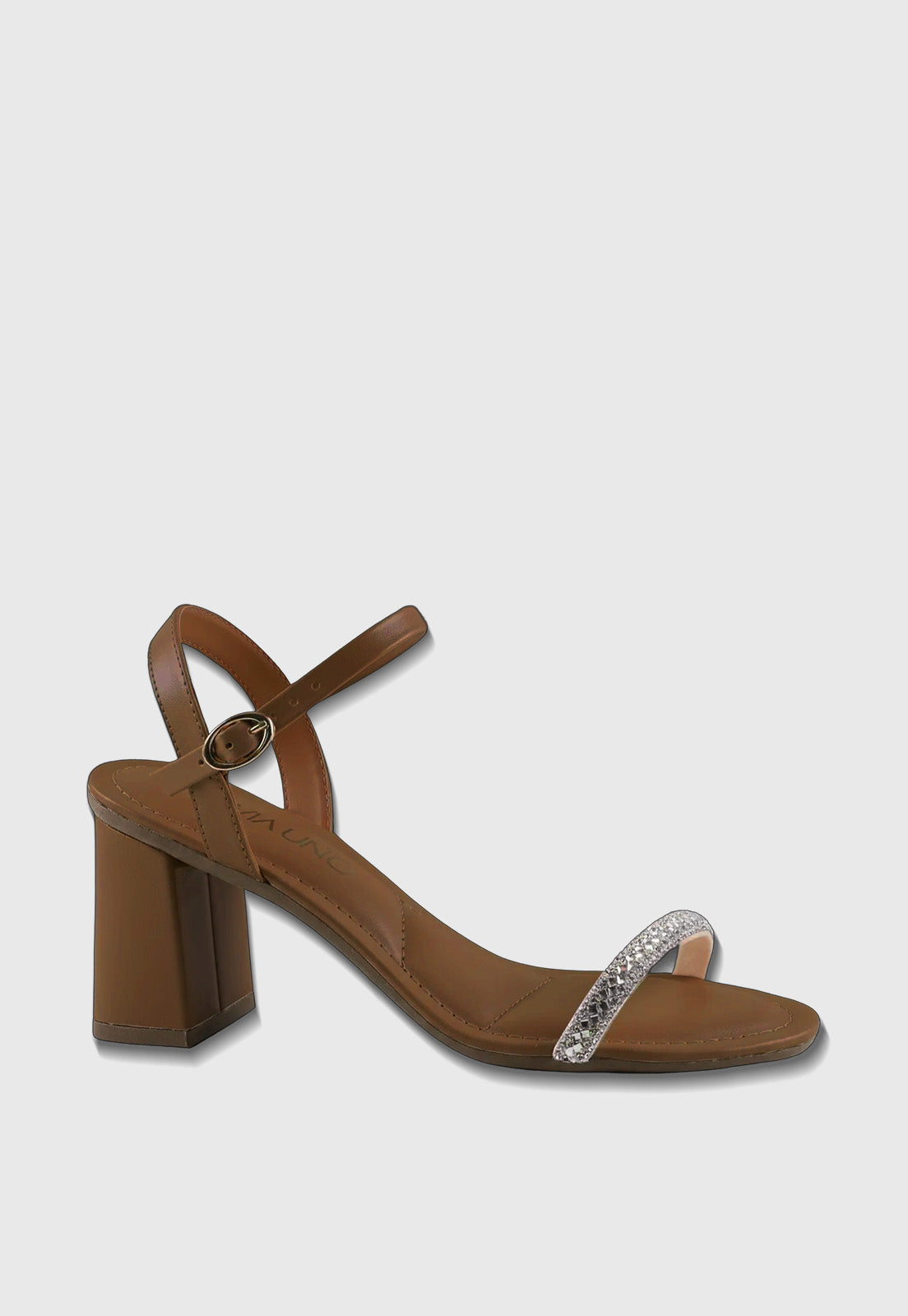 Sandalia Salto Medio 942027 Napa Nude/Rose