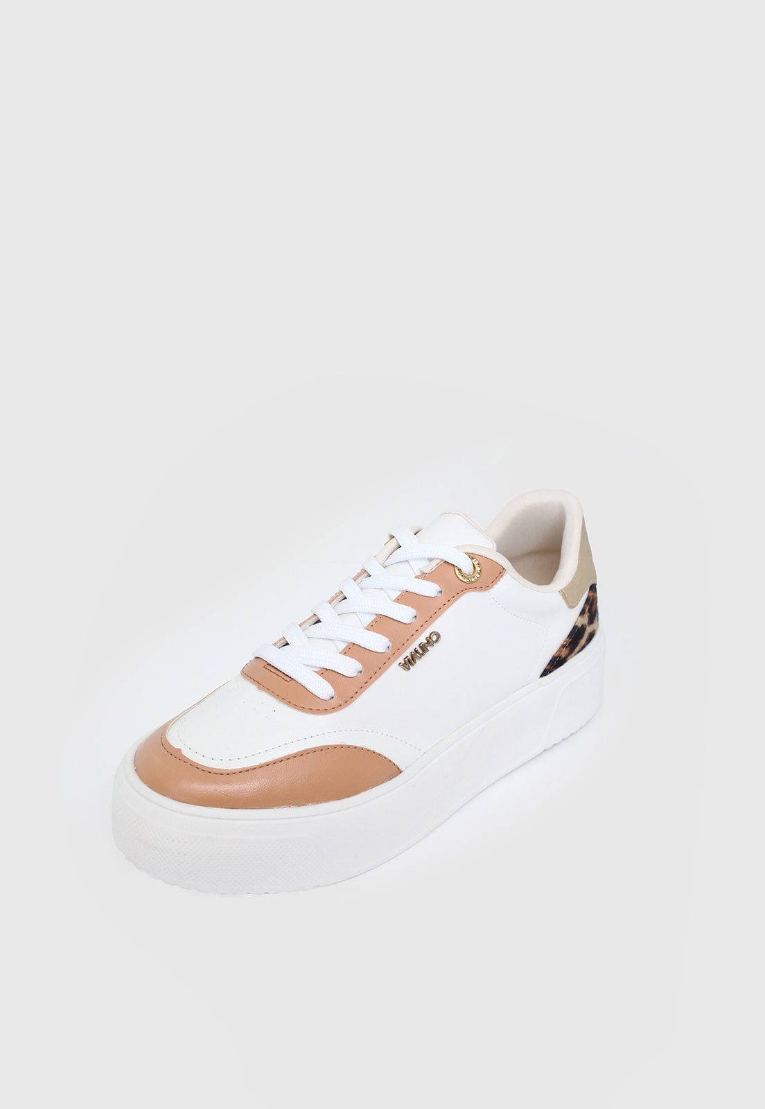 Tenis 945004 Napa Sport Branco/Nude