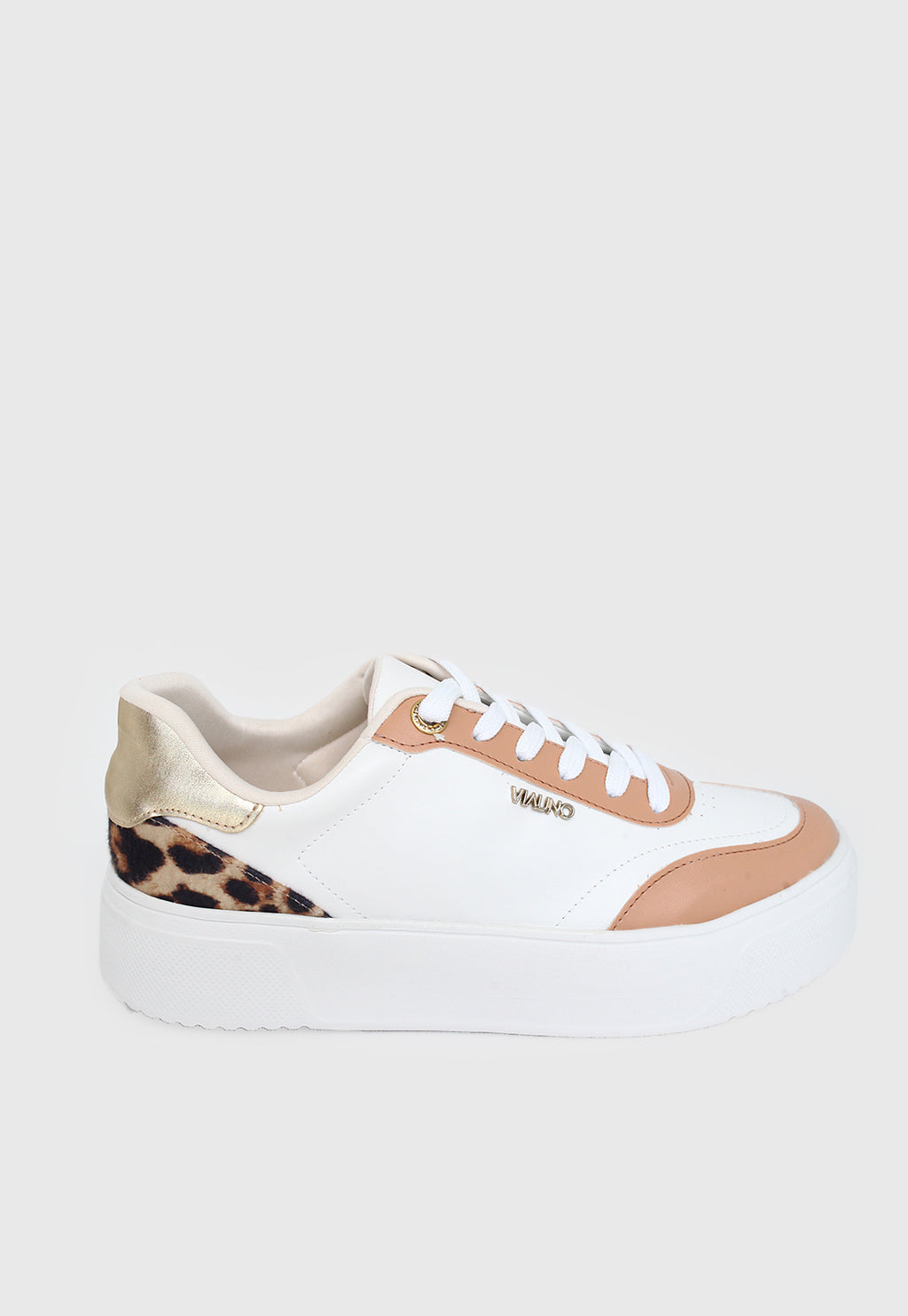 Tenis 945004 Napa Sport Branco/Nude