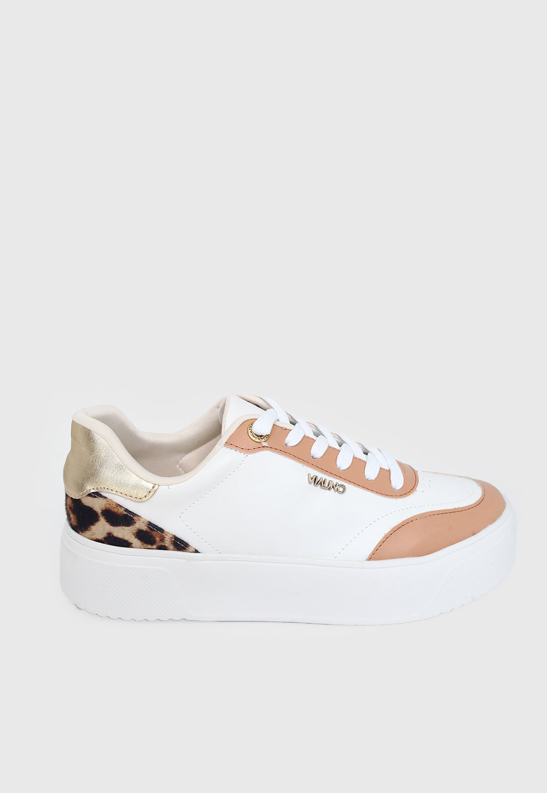 Tenis 945004 Napa Sport Branco/Nude