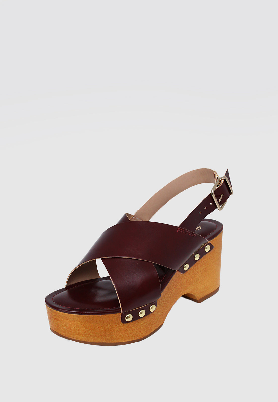 Sandalia Salto Alto 946002 Napa Rock Marsala