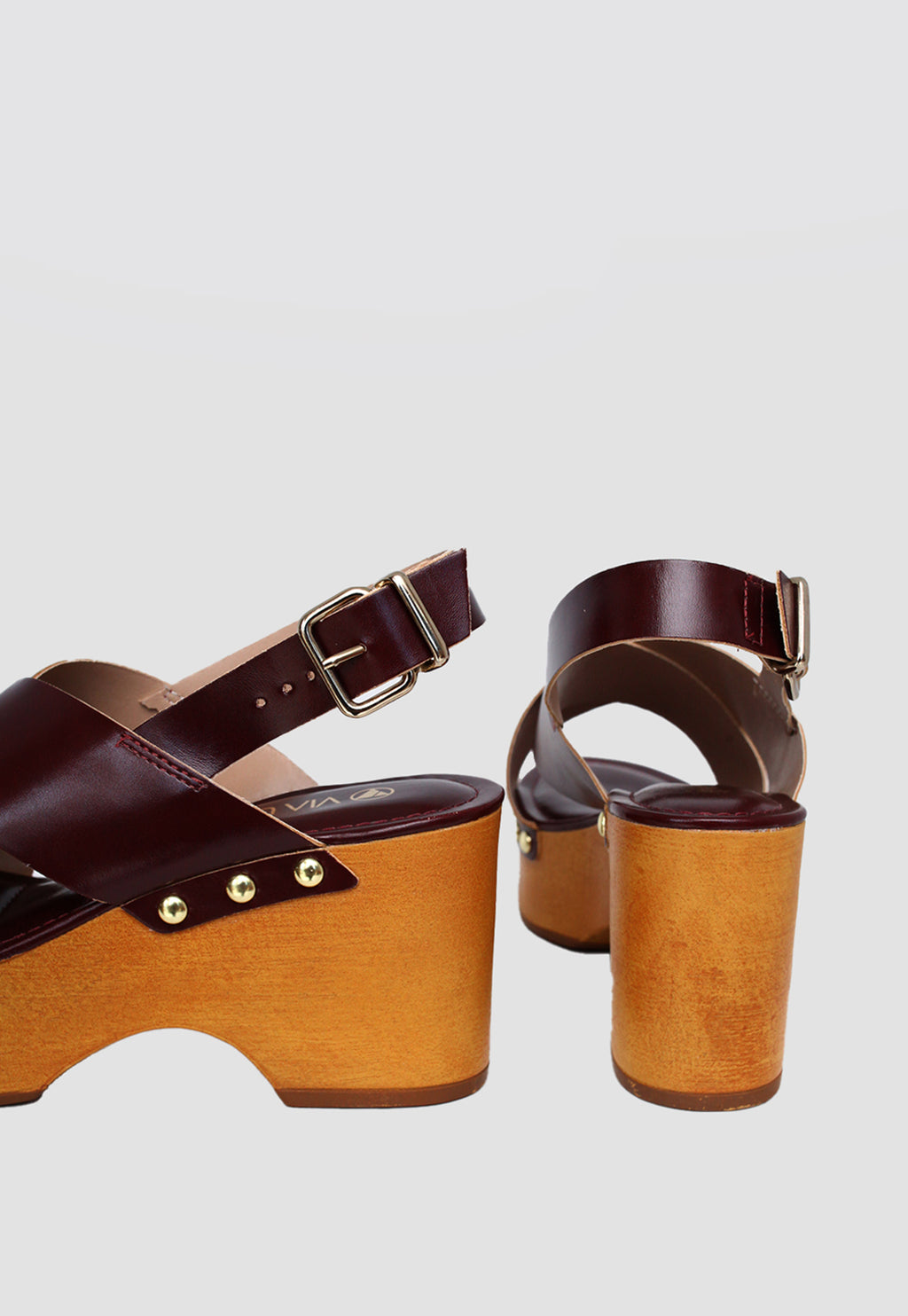 Sandalia Salto Alto 946002 Napa Rock Marsala