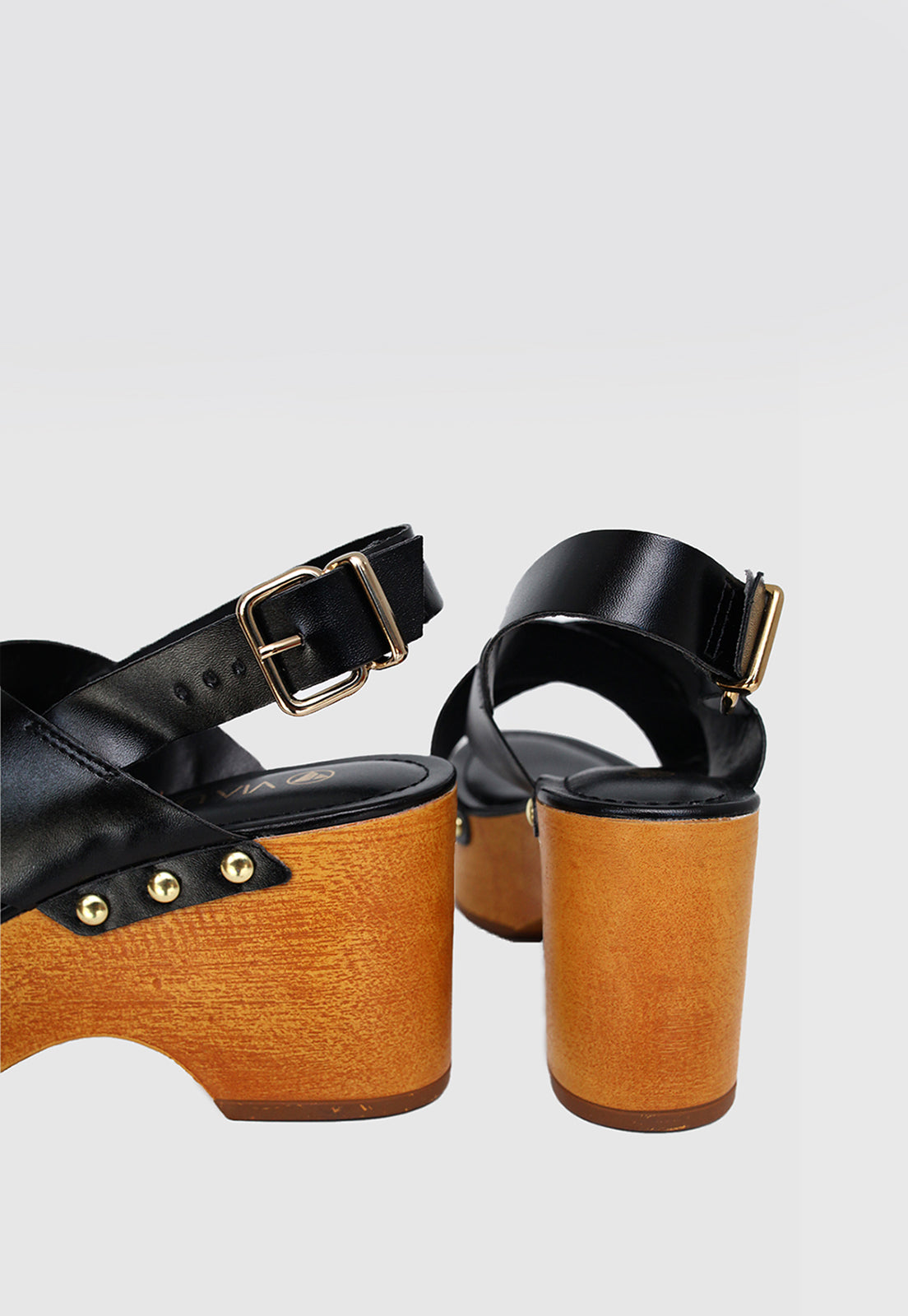 Sandalia Salto Alto 946002 Napa Rock Preto
