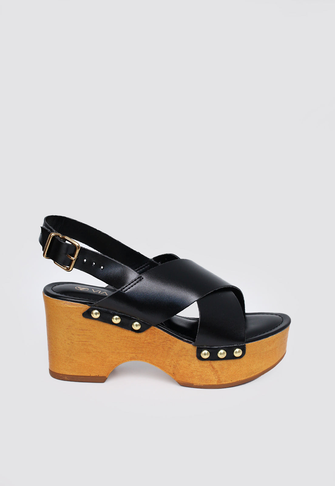 Sandalia Salto Alto 946002 Napa Rock Preto