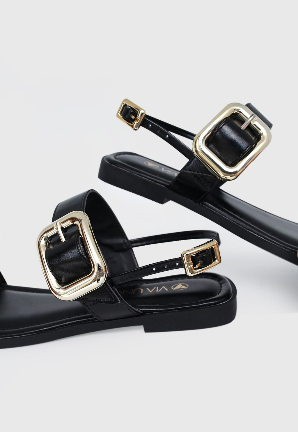 Rasteira Flat 948015 Napa Rock Preto
