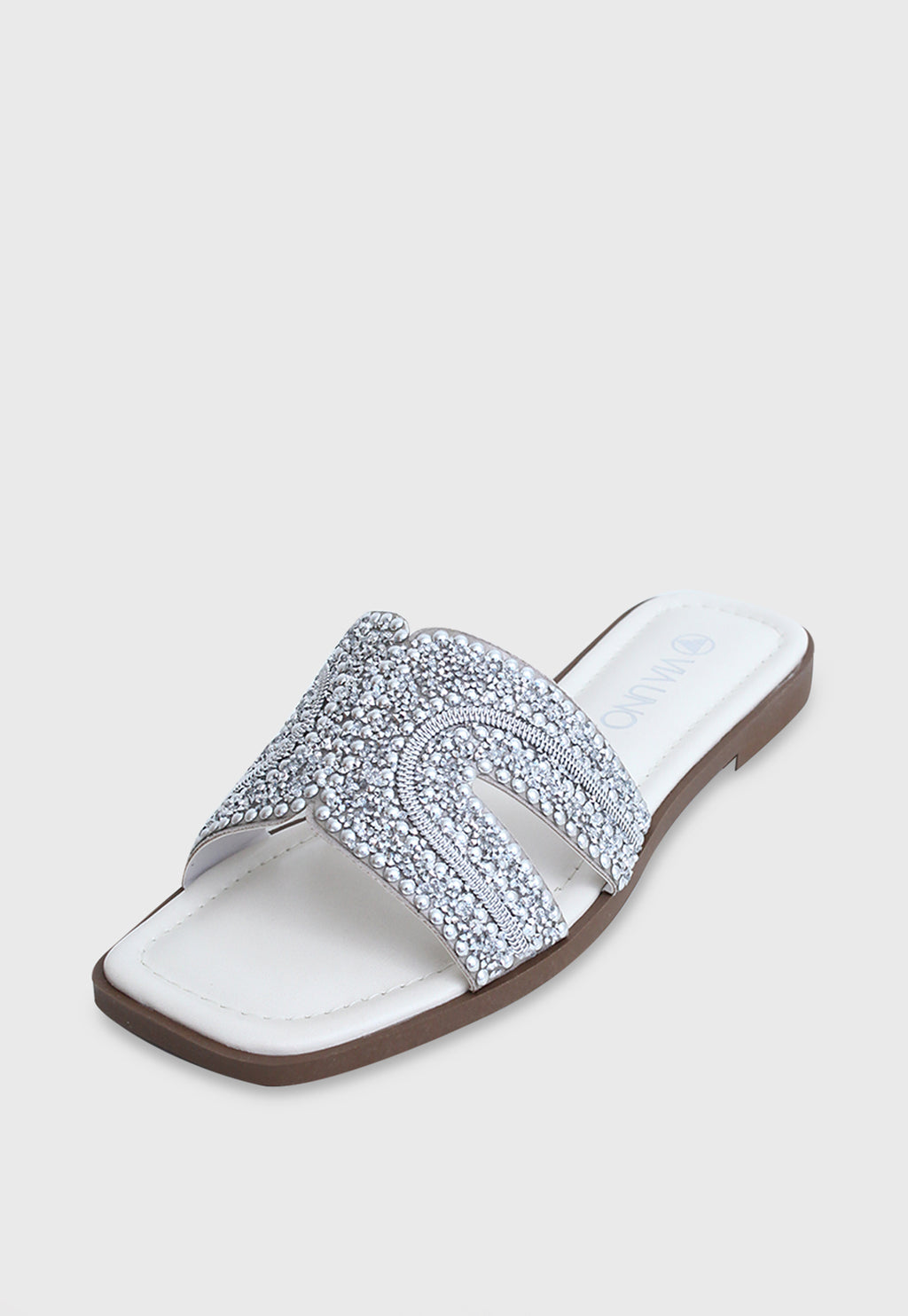 Sandalia Flat 948028 Napa Rock Off White