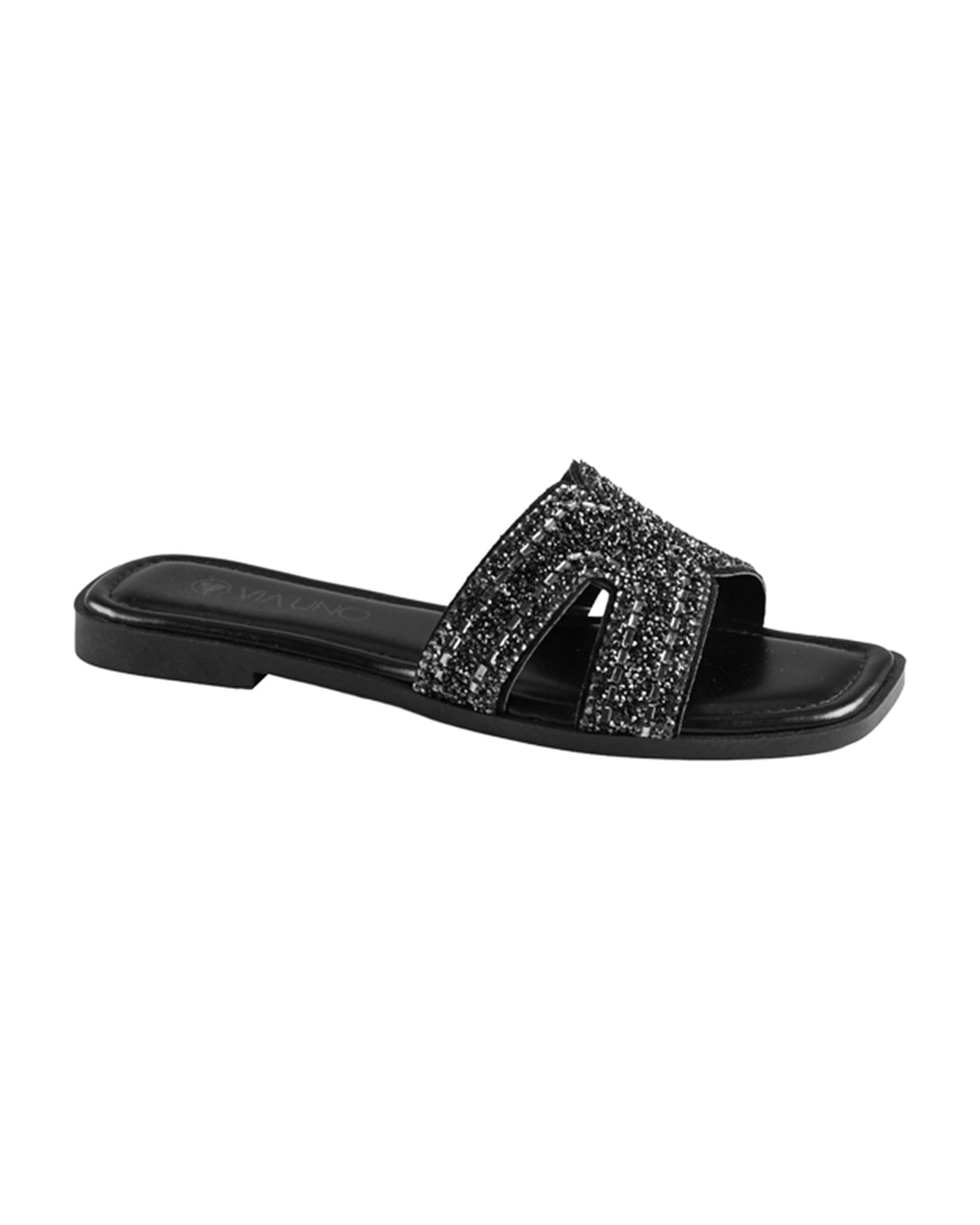Sandalia Flat 948028 Lux Grafite