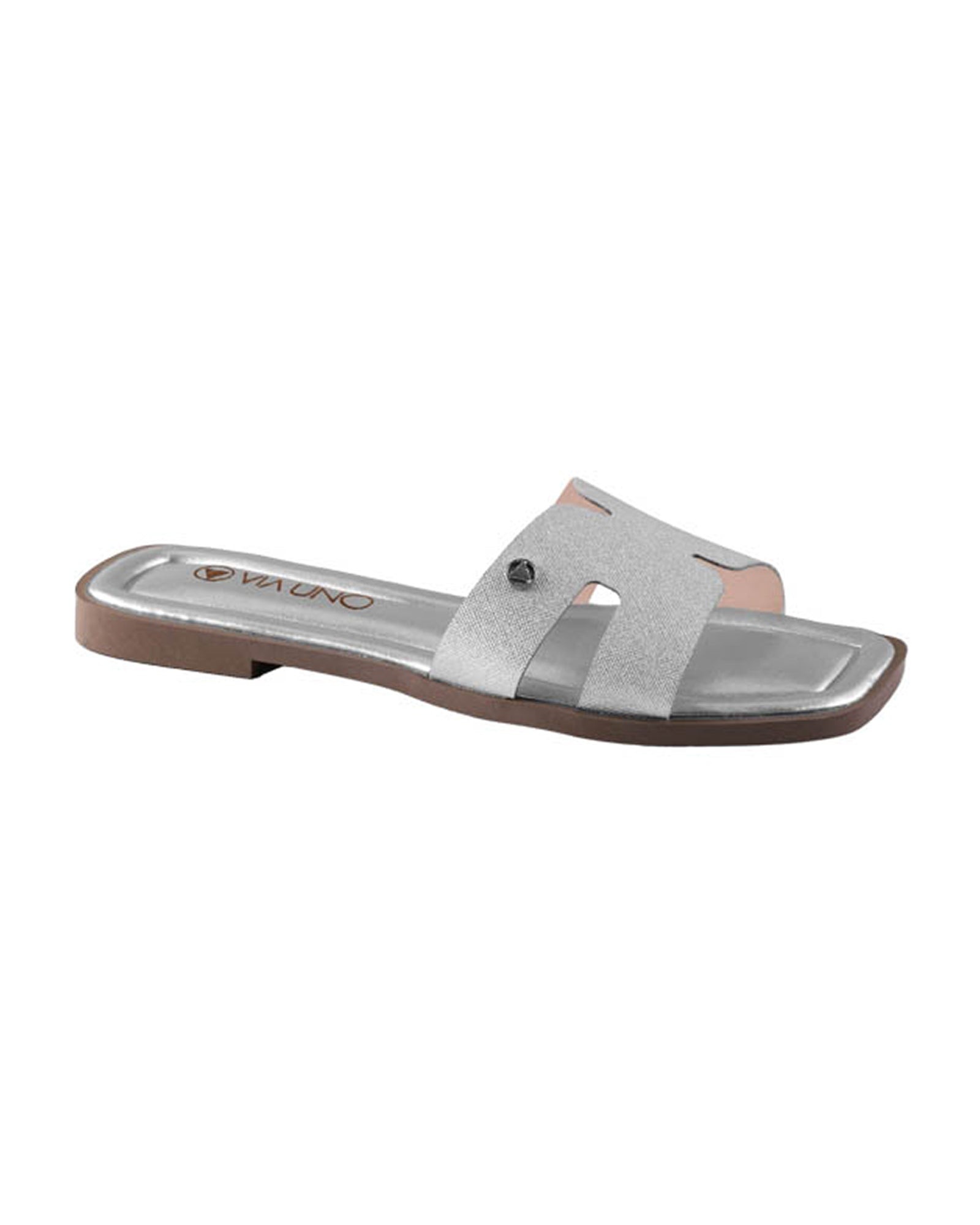 Sandalia Flat 948096 Tec Gli Prata
