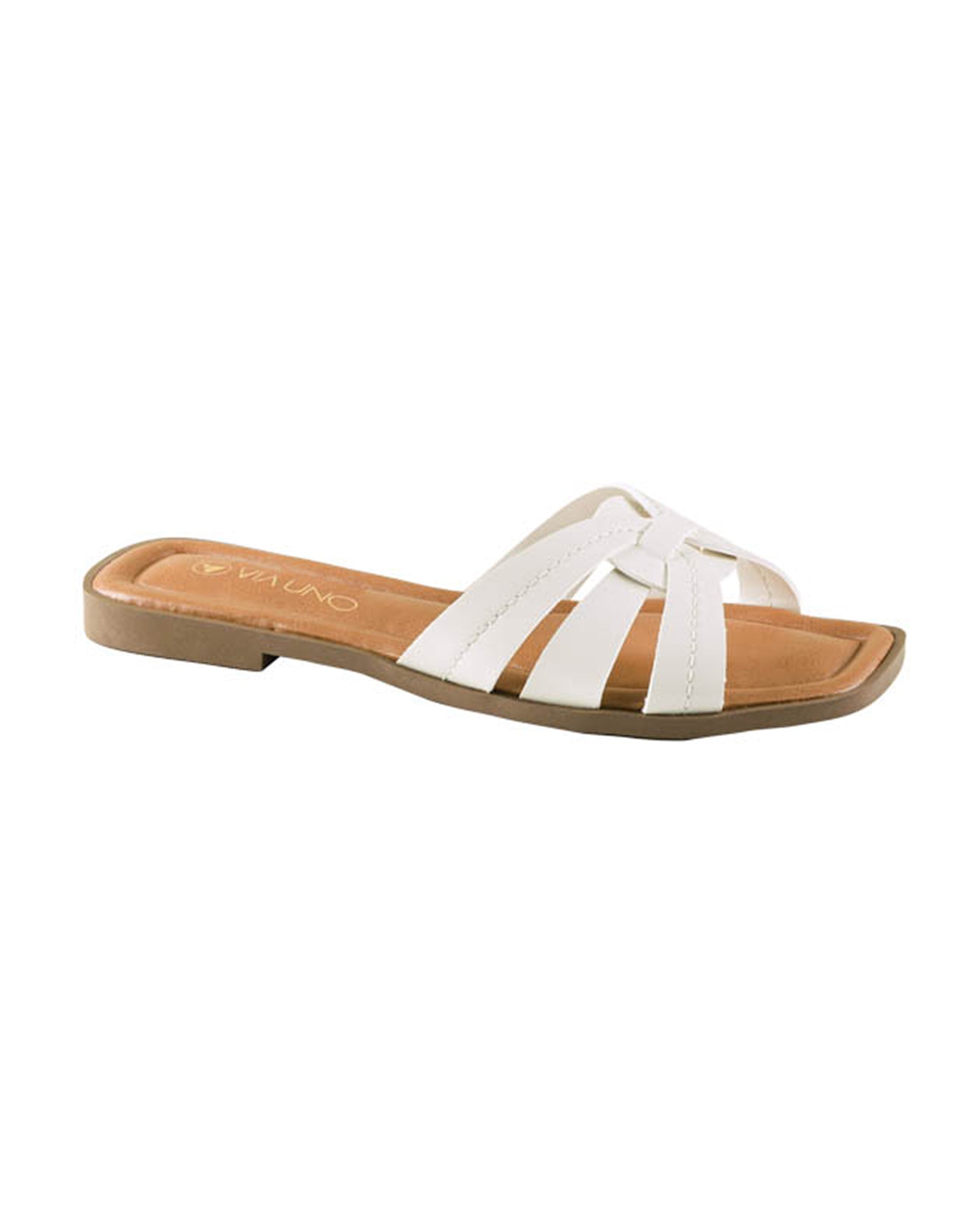 Sandalia Flat 948098 Napa Rock Off White