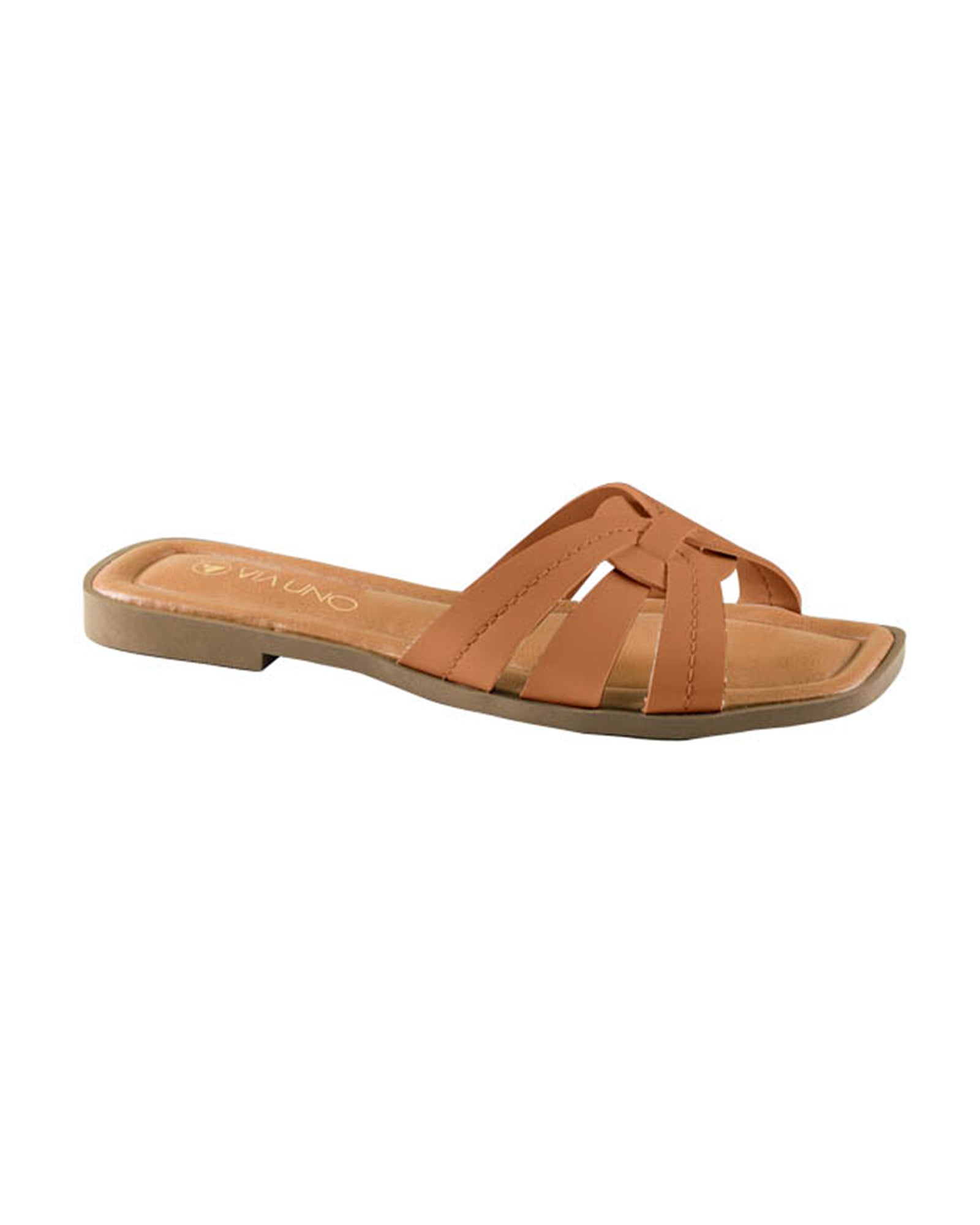 Sandalia Flat 948098 Napa Rock Caramelo