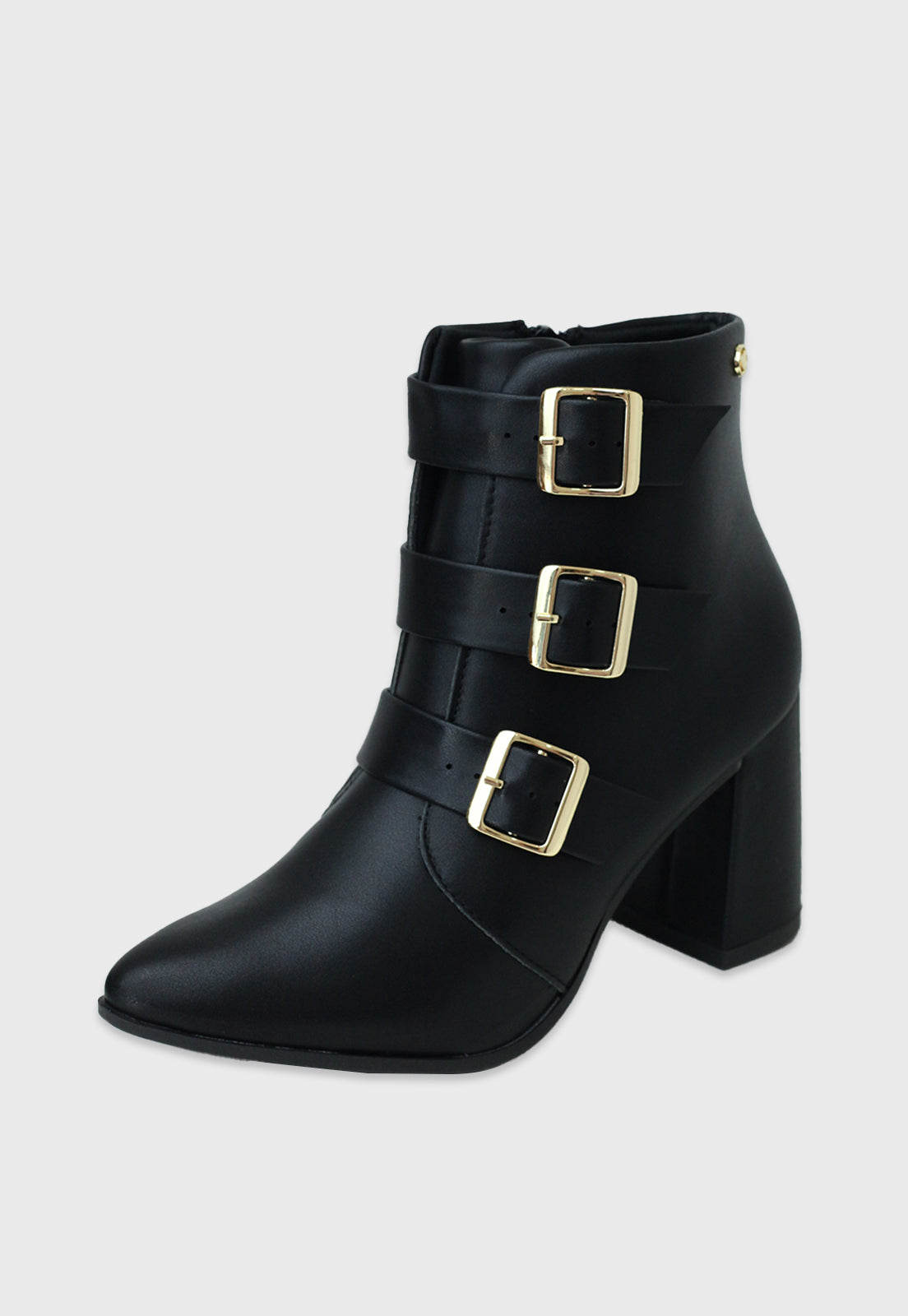 Bota Cano Curto 954002 Napa Lux Preto