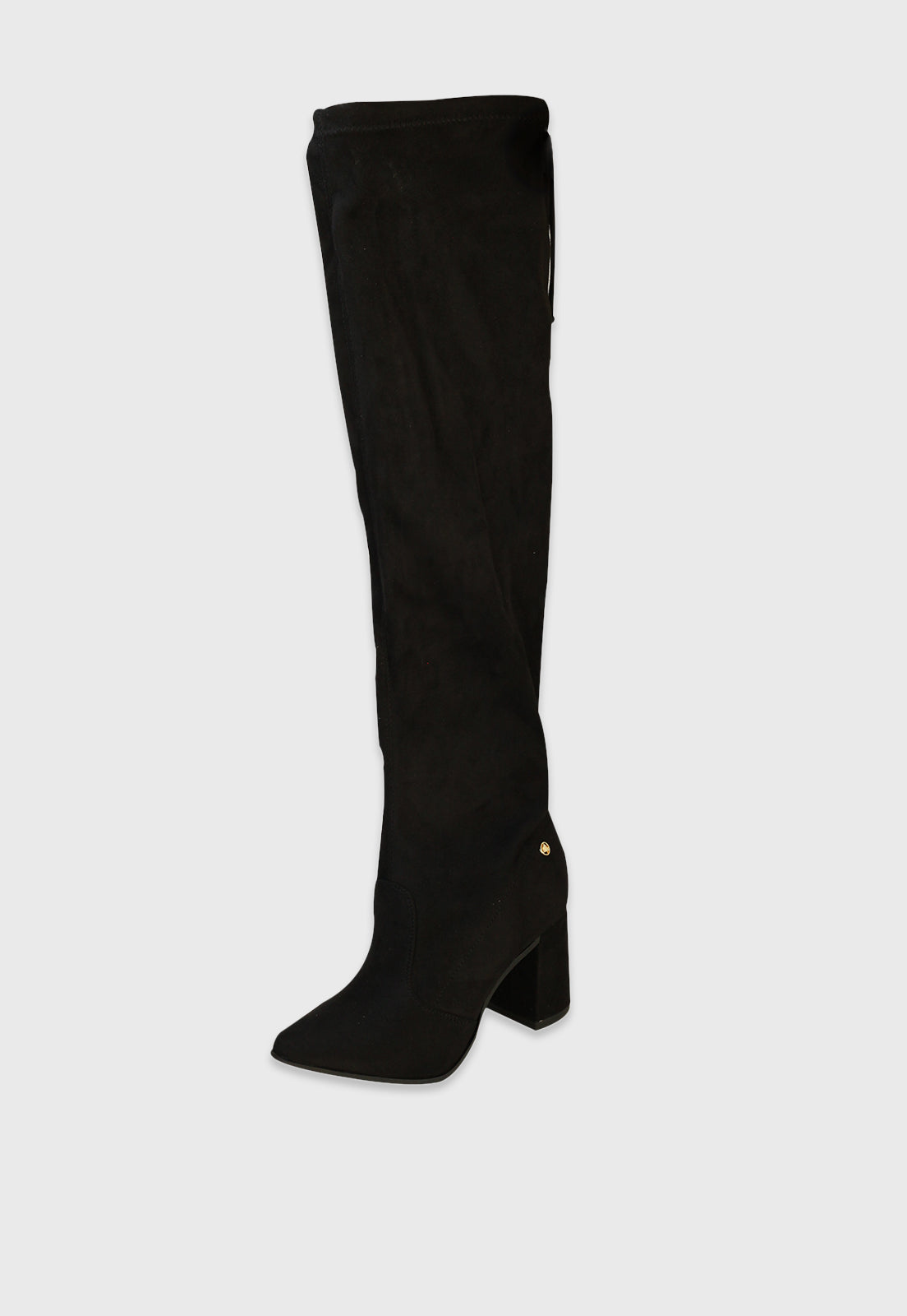 Bota Cano Longo 954006 Camurça Preto