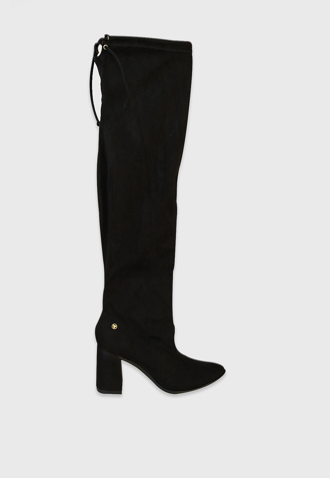 Bota Cano Longo 954006 Camurça Preto
