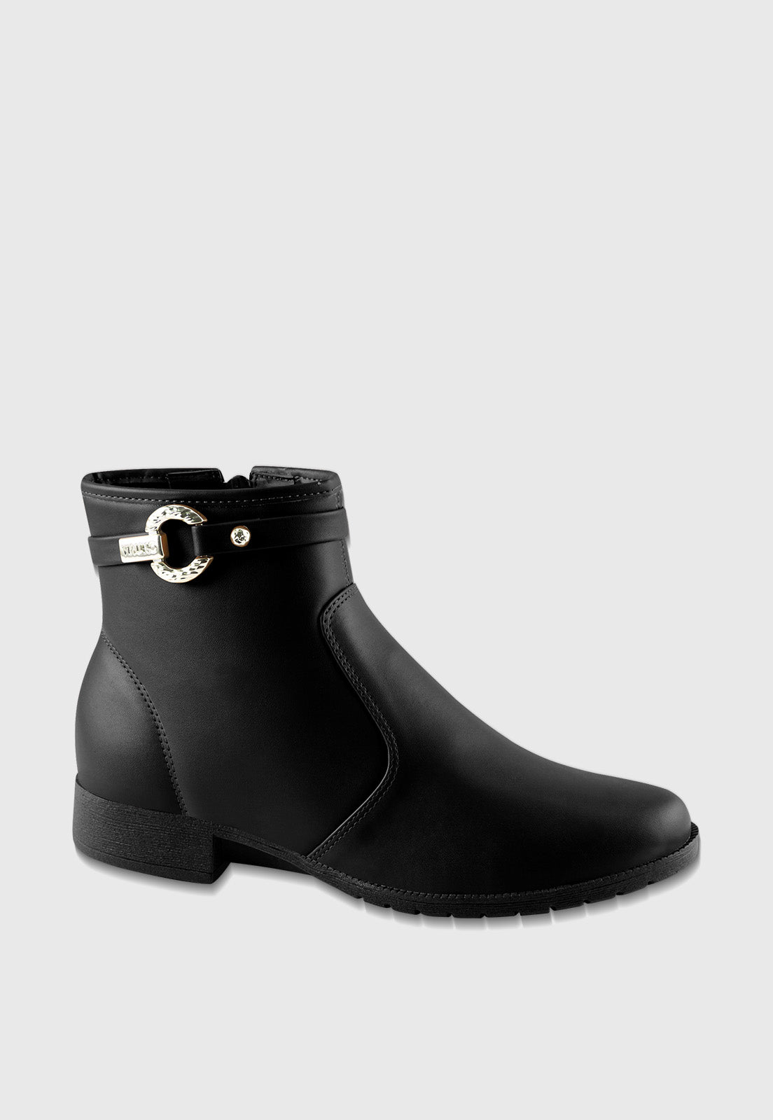 Bota Cano Curto 957002 Napa Preto