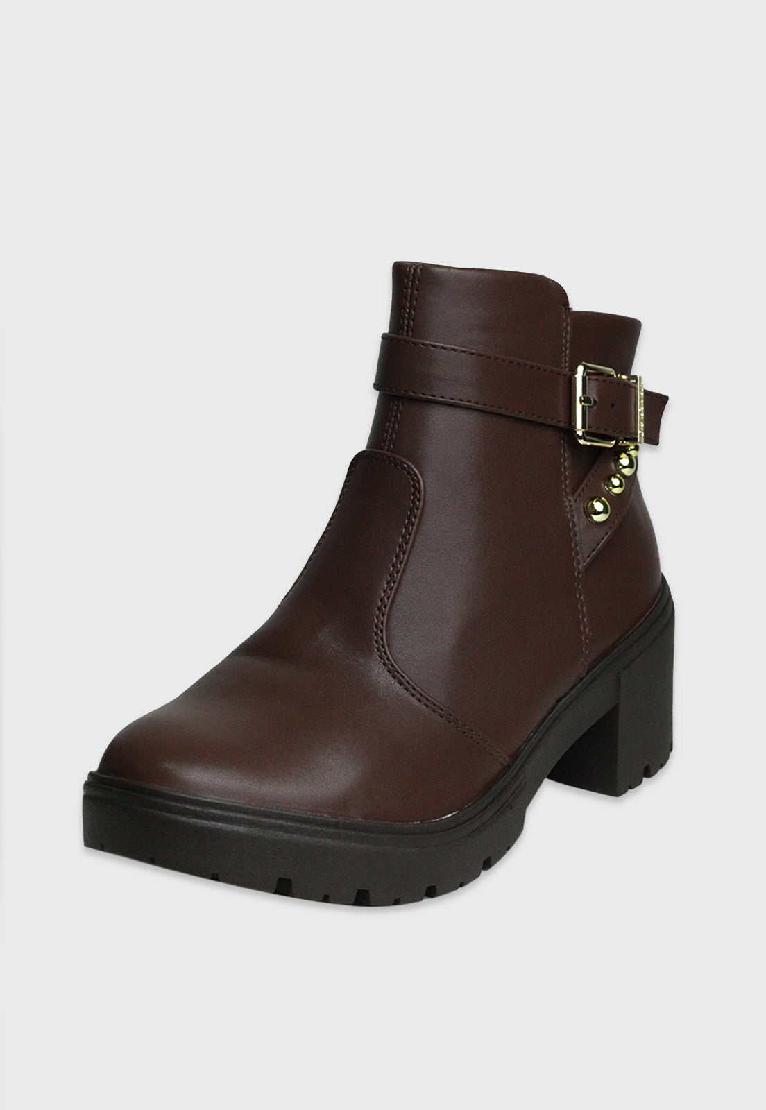 Bota Cano Curto 959002 Napa Lux Cacau