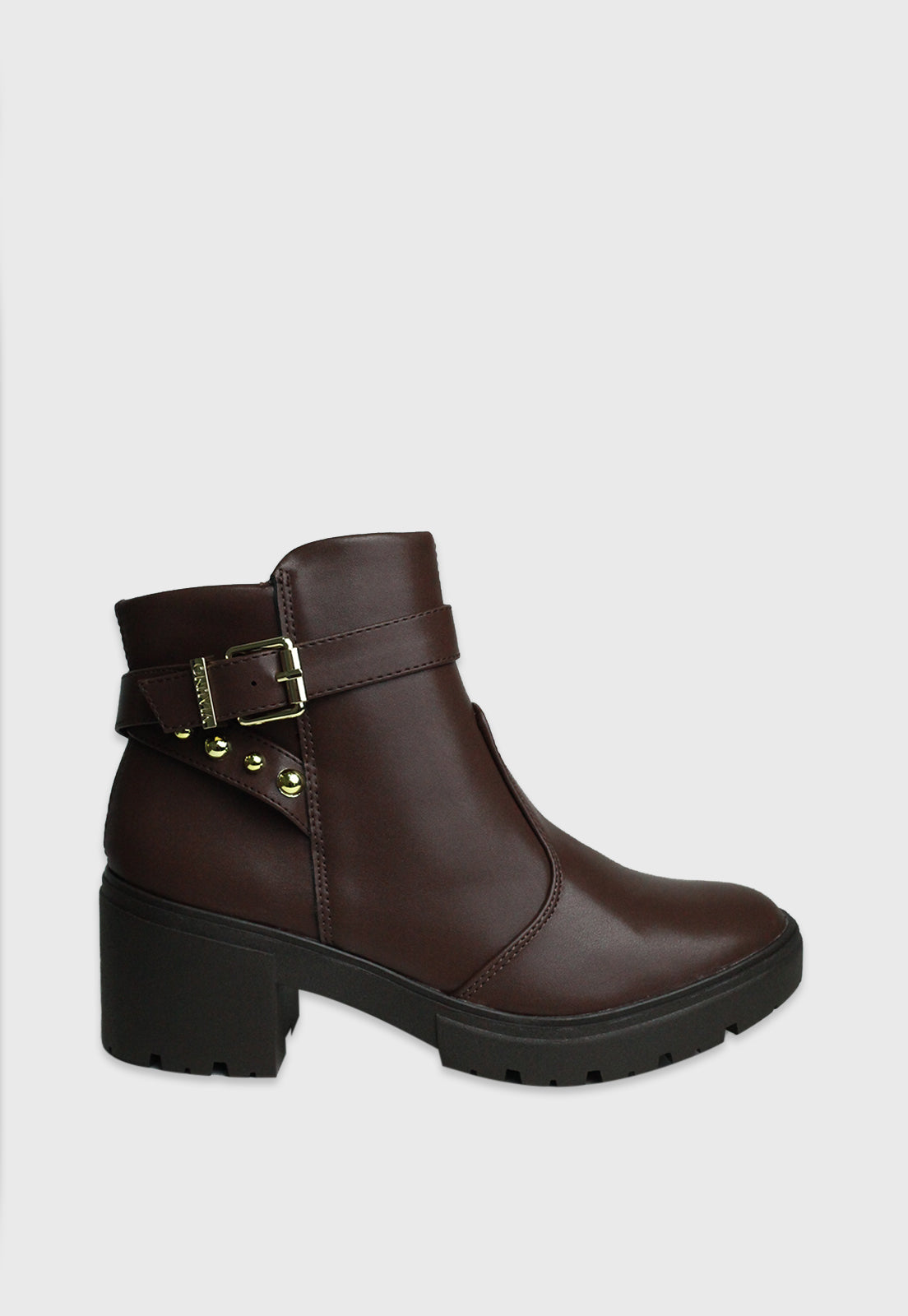 Bota Cano Curto 959002 Napa Lux Cacau