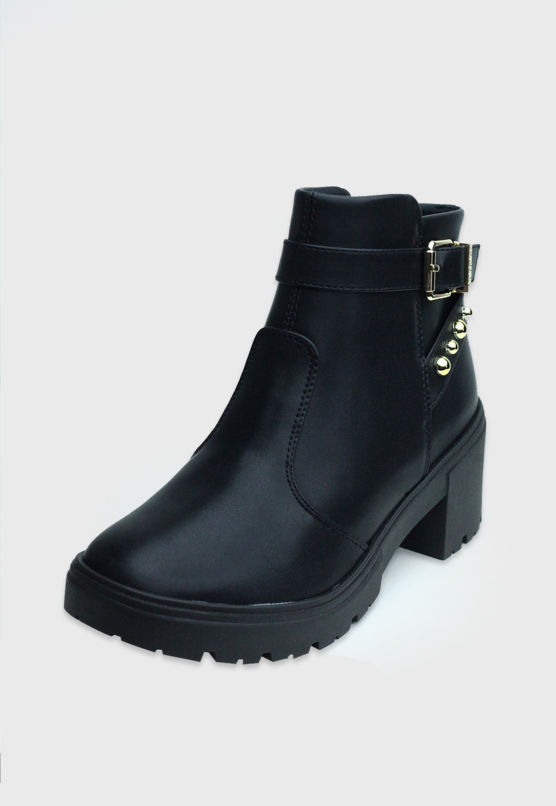 Bota Cano Curto 959002 Napa Lux Preto