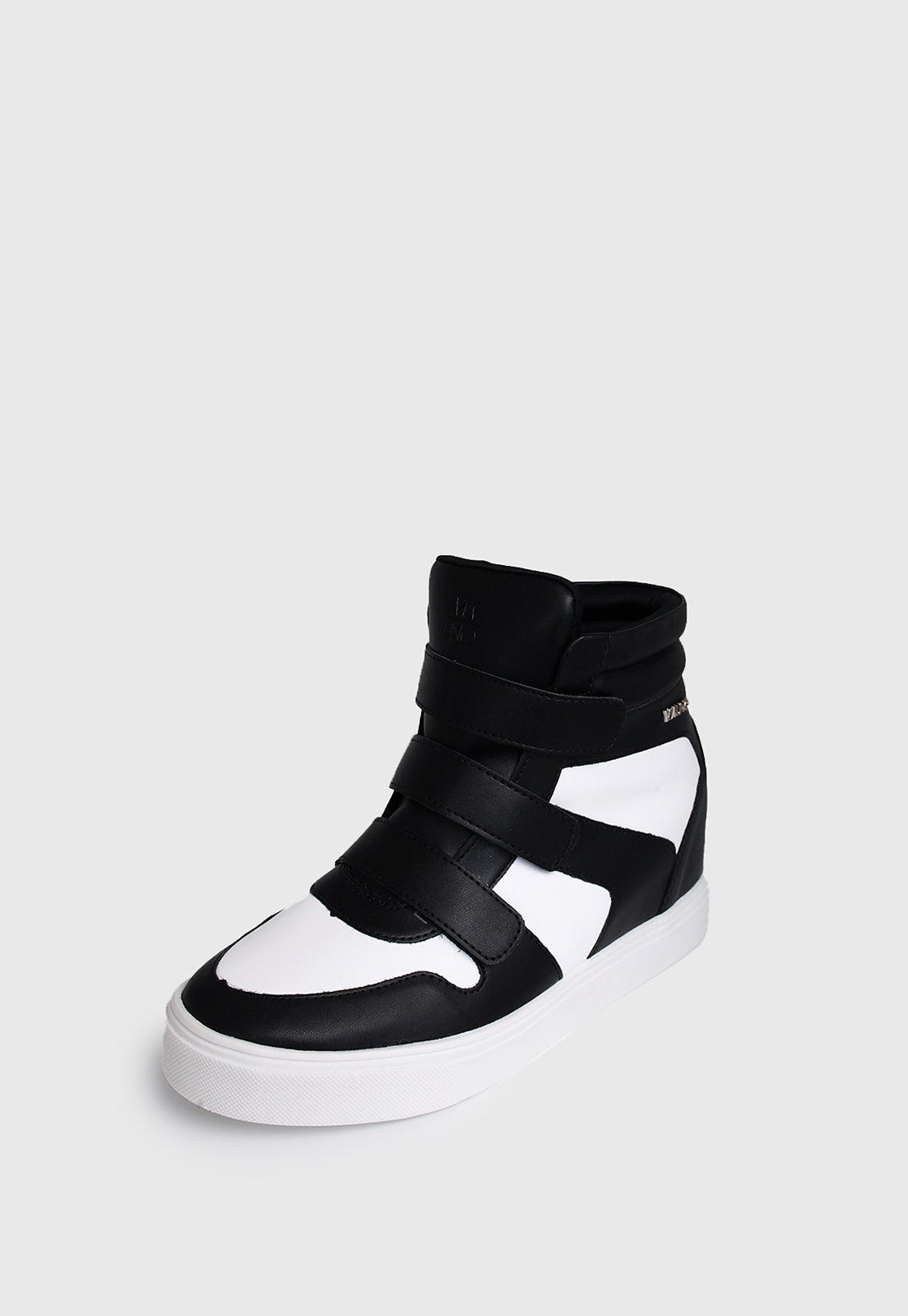 Tenis 960001 Mestiço Branco/Preto