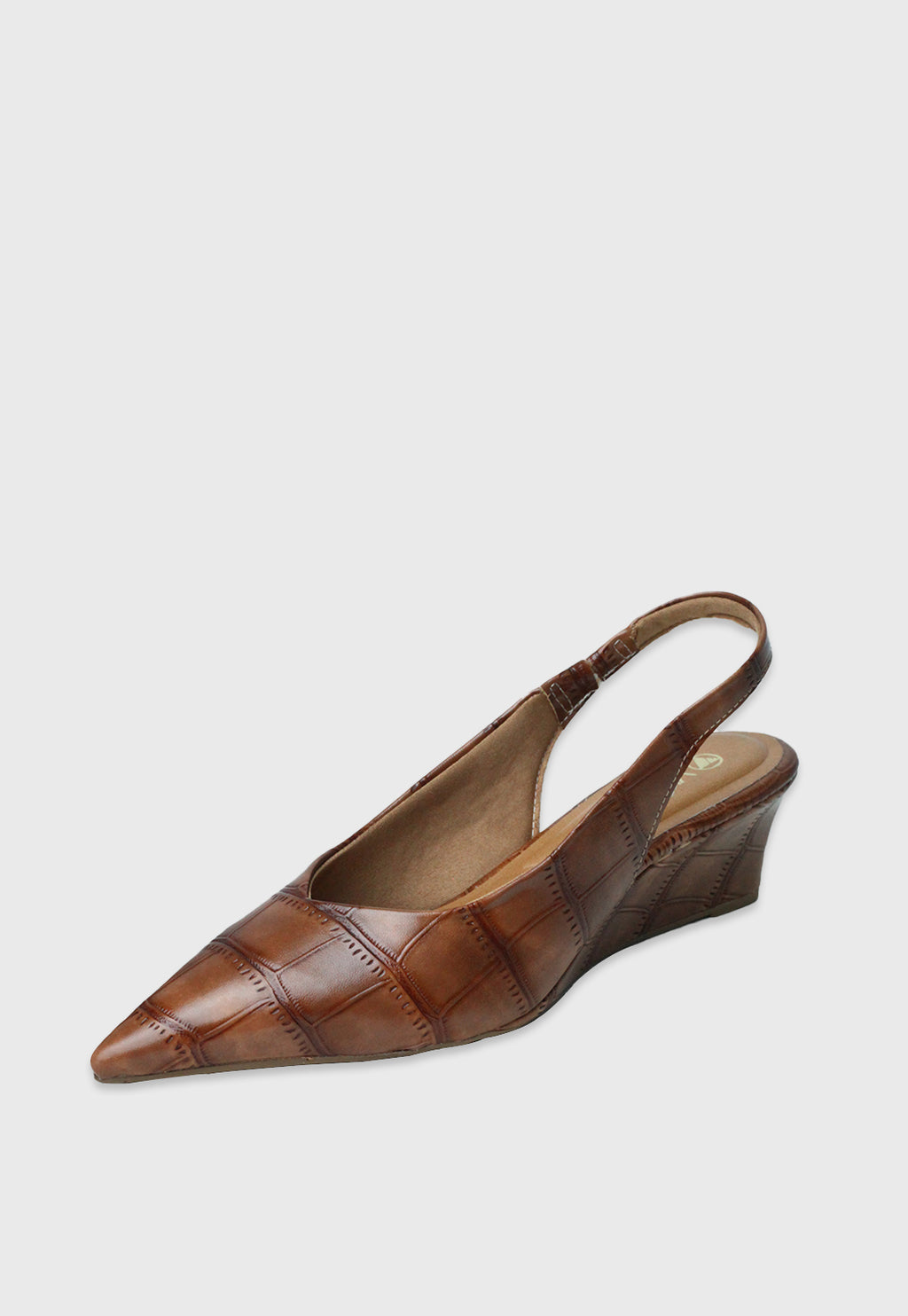 Sapato 972003 Max Croco Caramelo