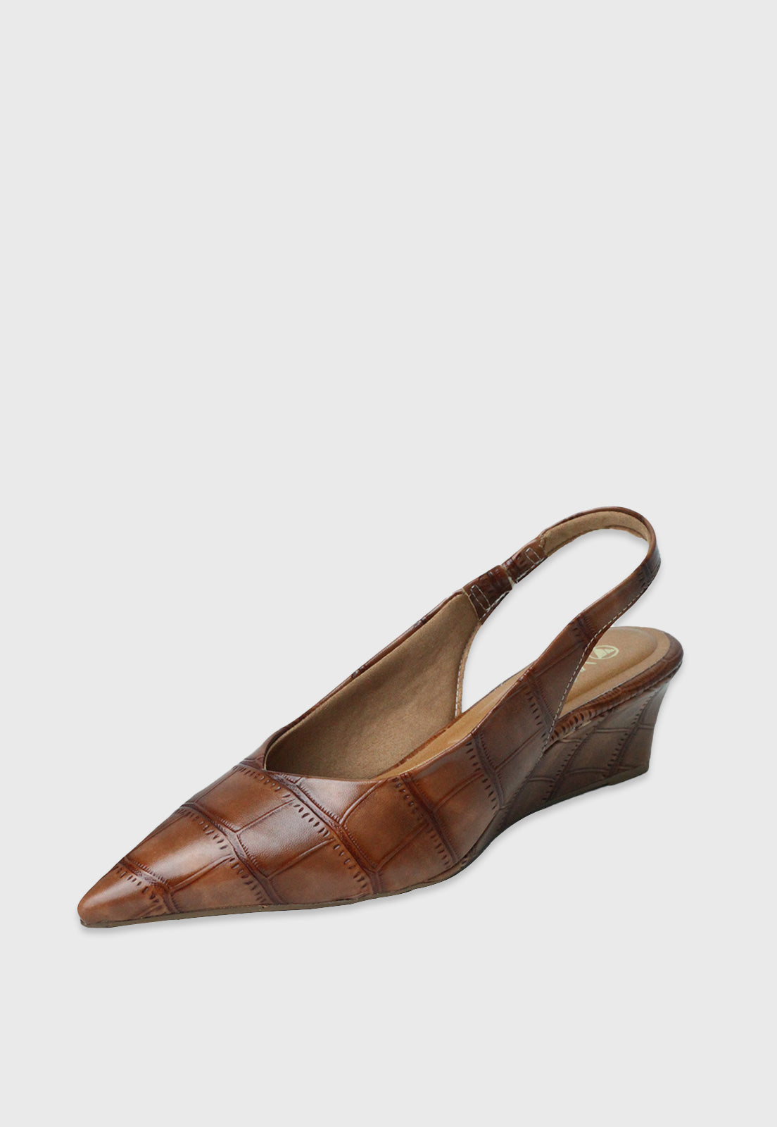 Sapato 972003 Max Croco Caramelo