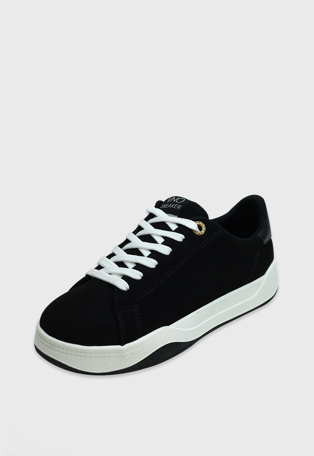 Tenis 978003 Camurça Preto