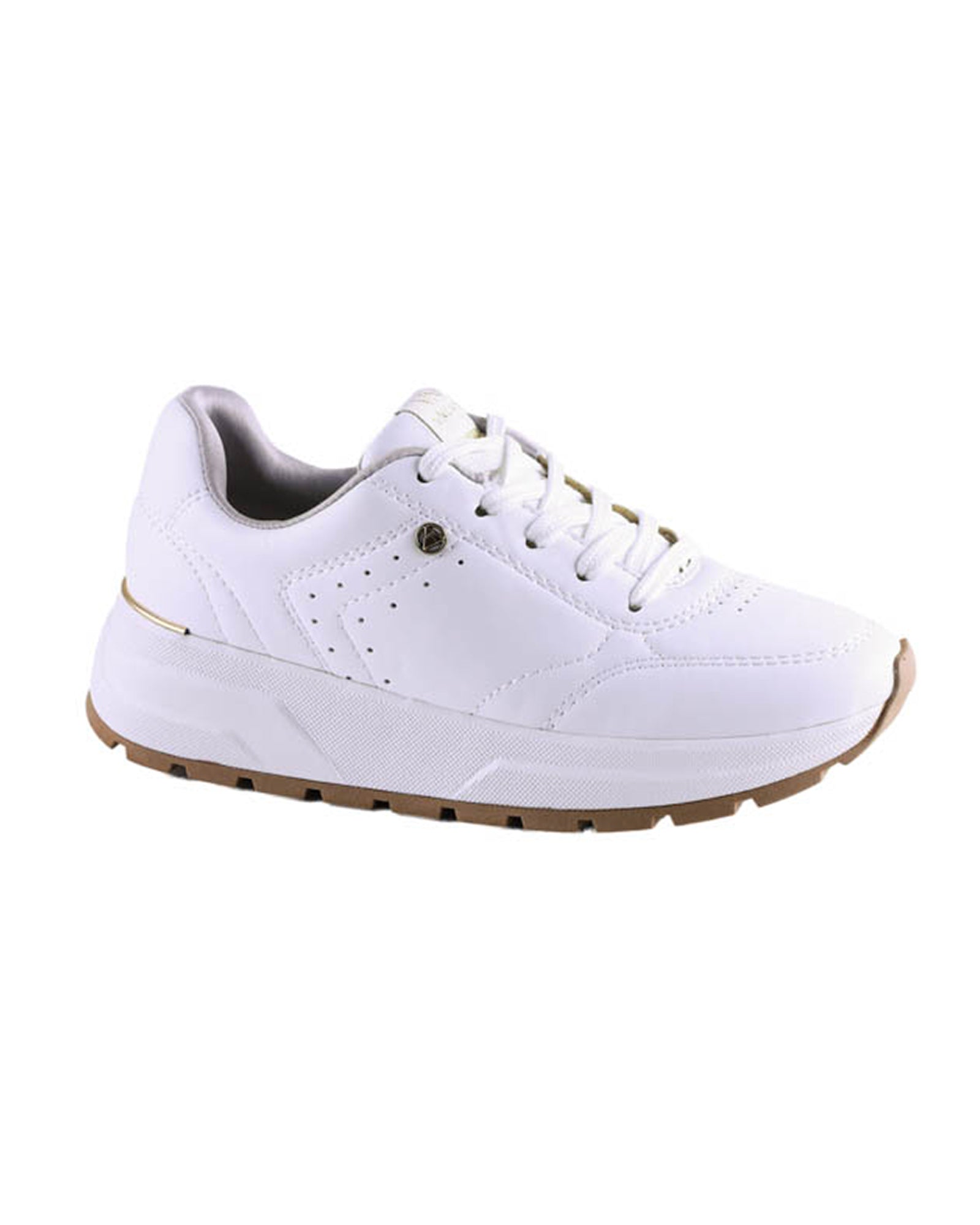 Tenis 990005 Mestiço Soft Branco
