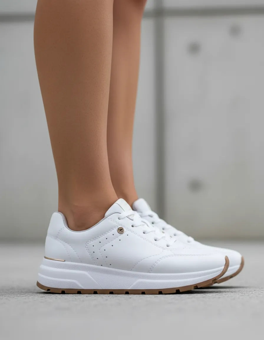 Tenis 990005 Mestiço Soft Branco