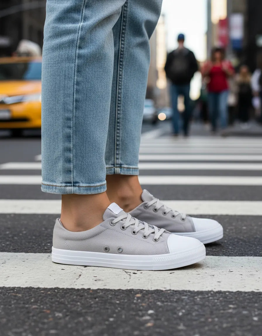 Tênis Feminino Via Uno 1036004 Tecido Chino