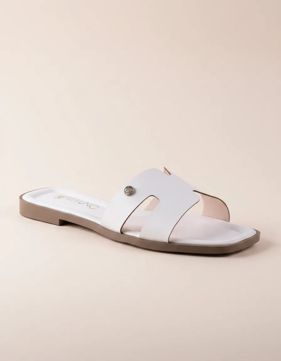 Sandalia Flat 948096 Rock C Off White