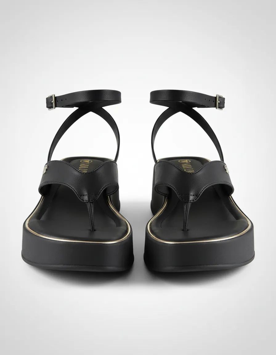 Flat Form 849081 Mestiço Preto