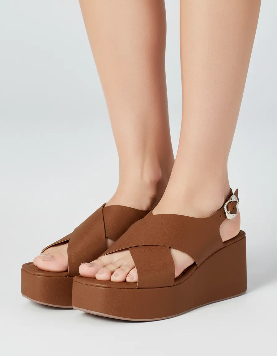 Sandalia Anabela 639034 Napa Destroyer Sella