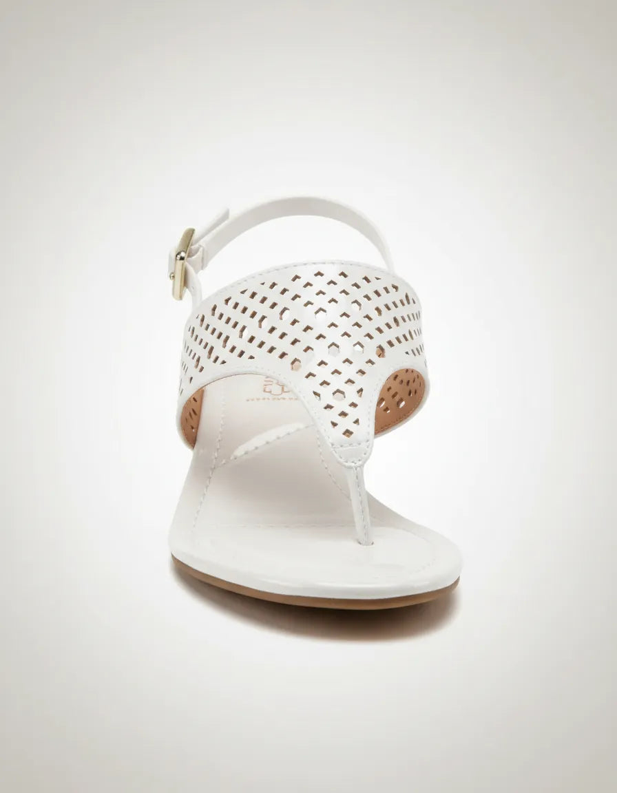 Sandalia Salto Baixo 852021 Napa Rock Off White