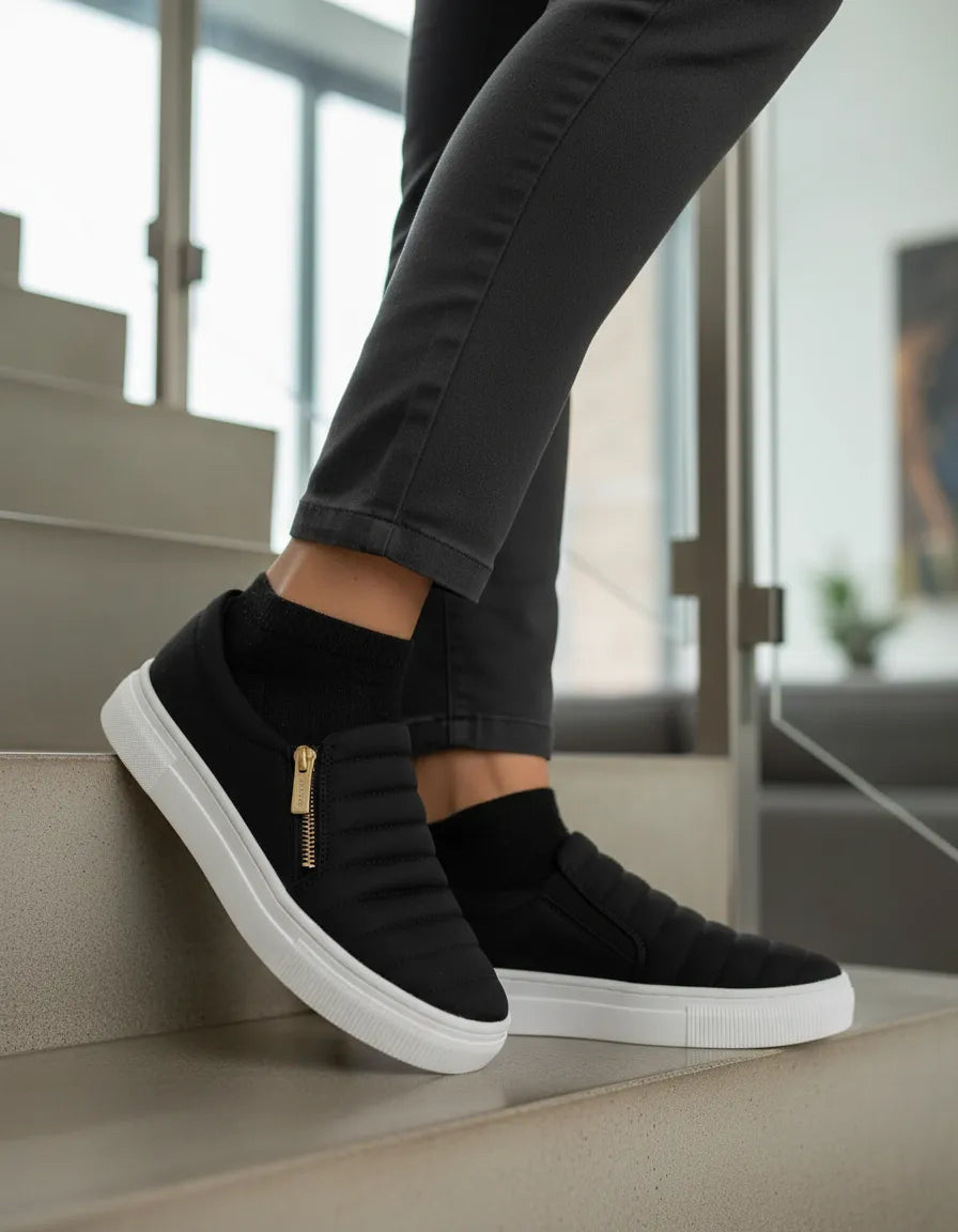 Tenis 573064 Mestiço Preto