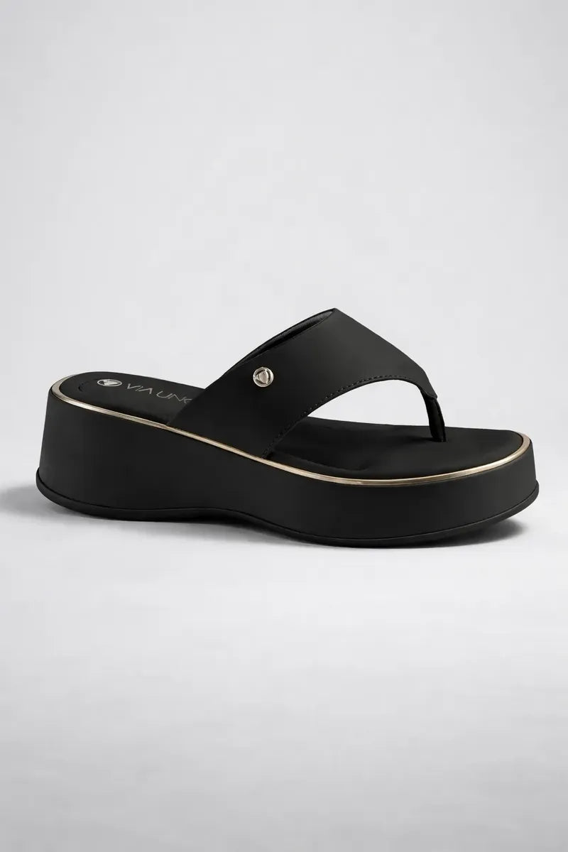 Flat Form 849090 Mestiço Preto