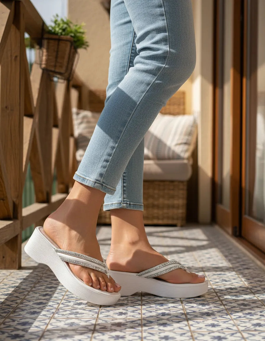 Flat Form 935004 Mestiço Off White