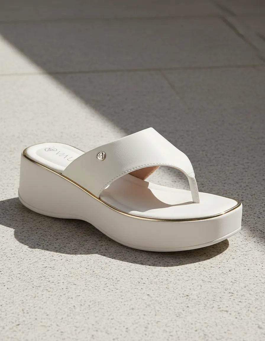 Flat Form 849090 Mestiço Off White