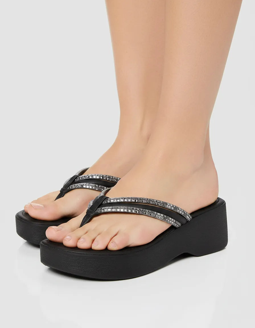 Flat Form 935004 Mestiço Preto