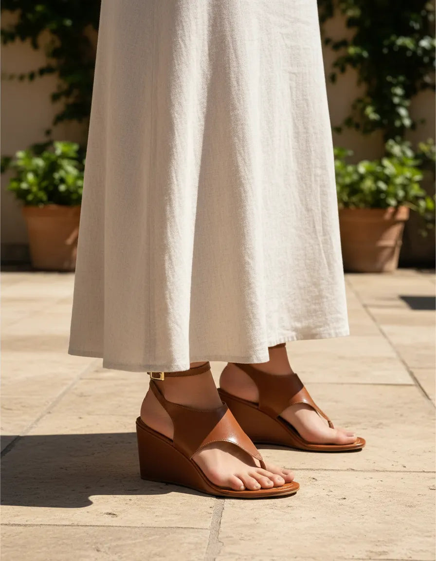 Sandalia Salto Alto 975014 Napa Rock Caramelo