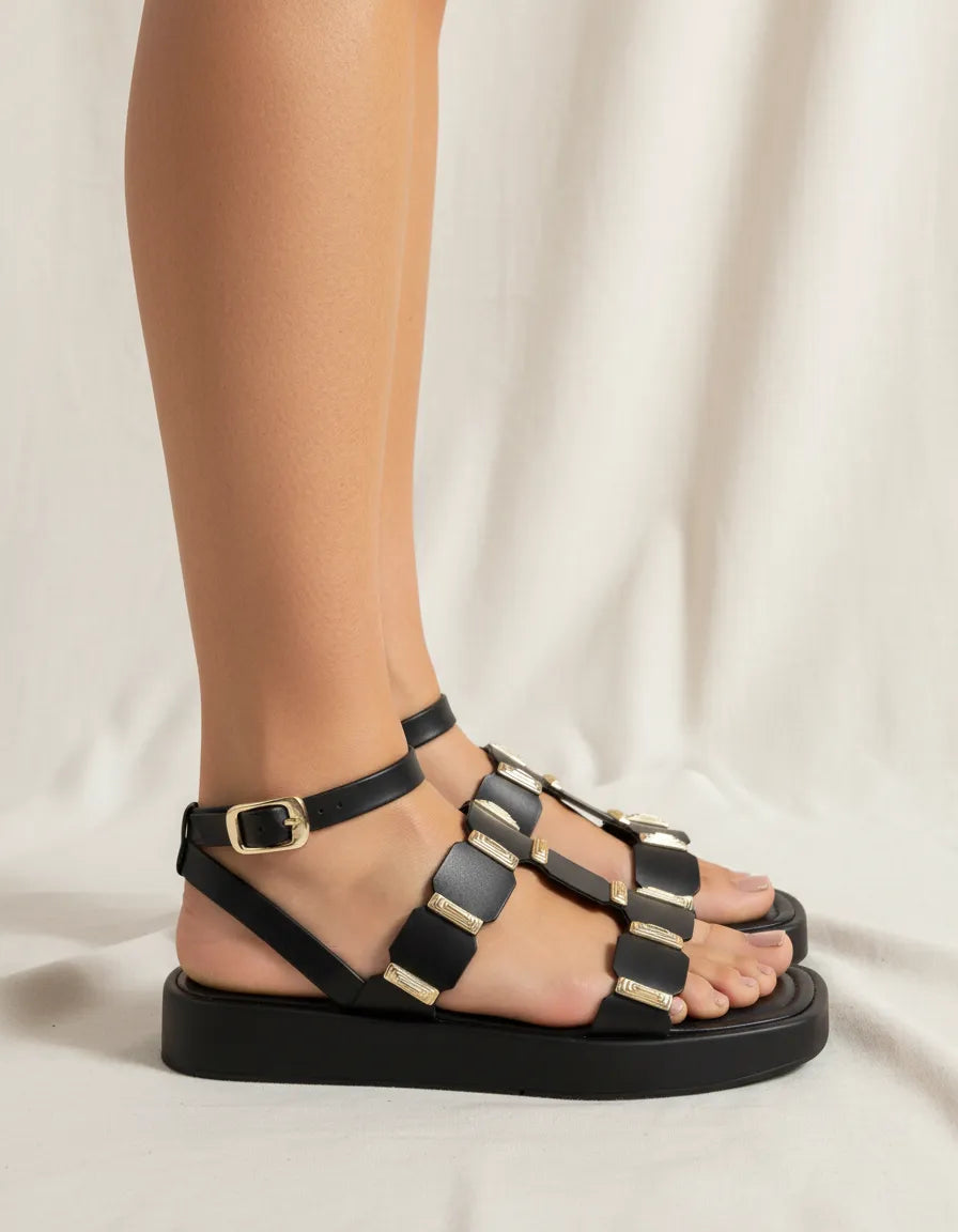 Flat Form 882066 Napa Rock Preto