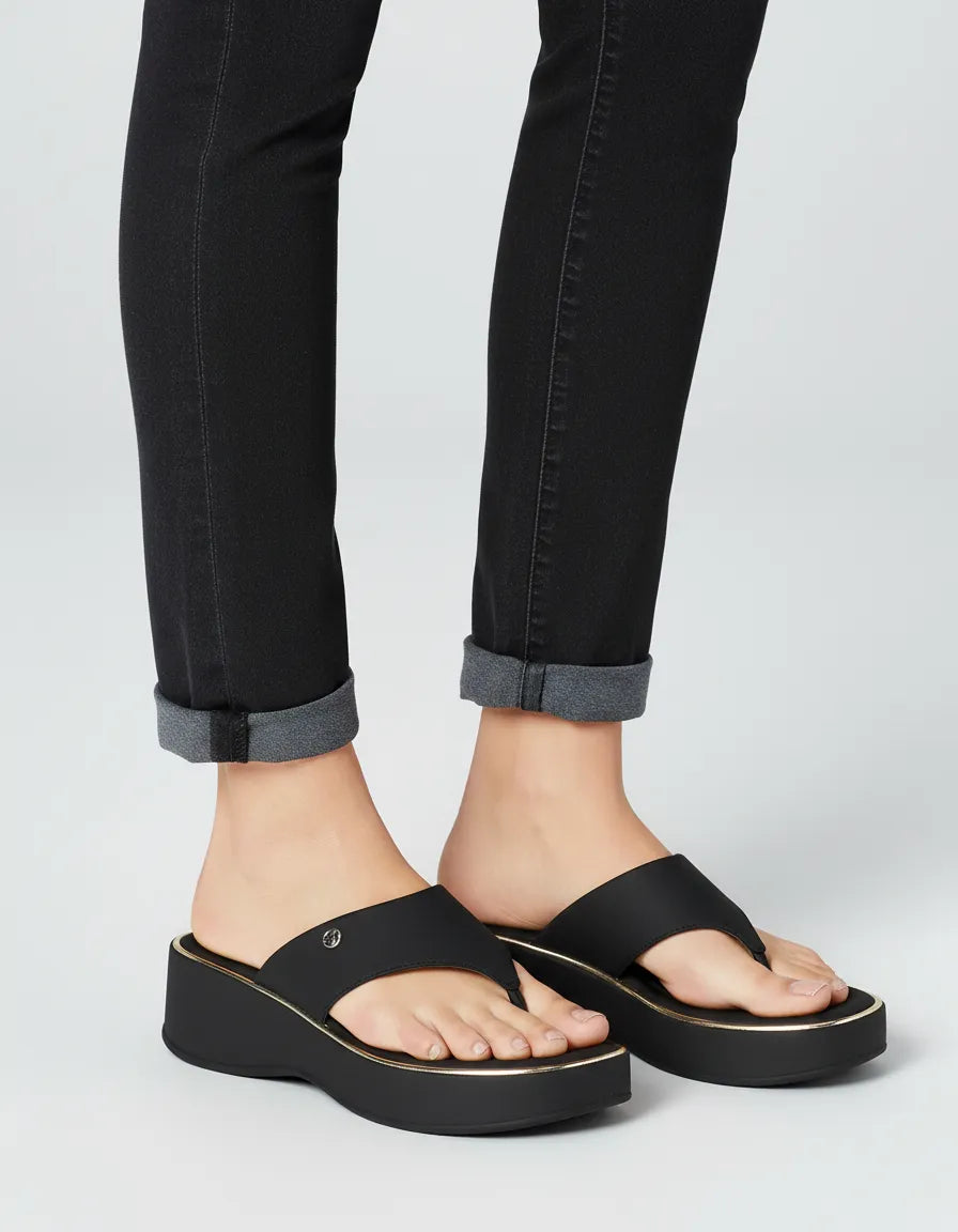 Flat Form 849090 Mestiço Preto