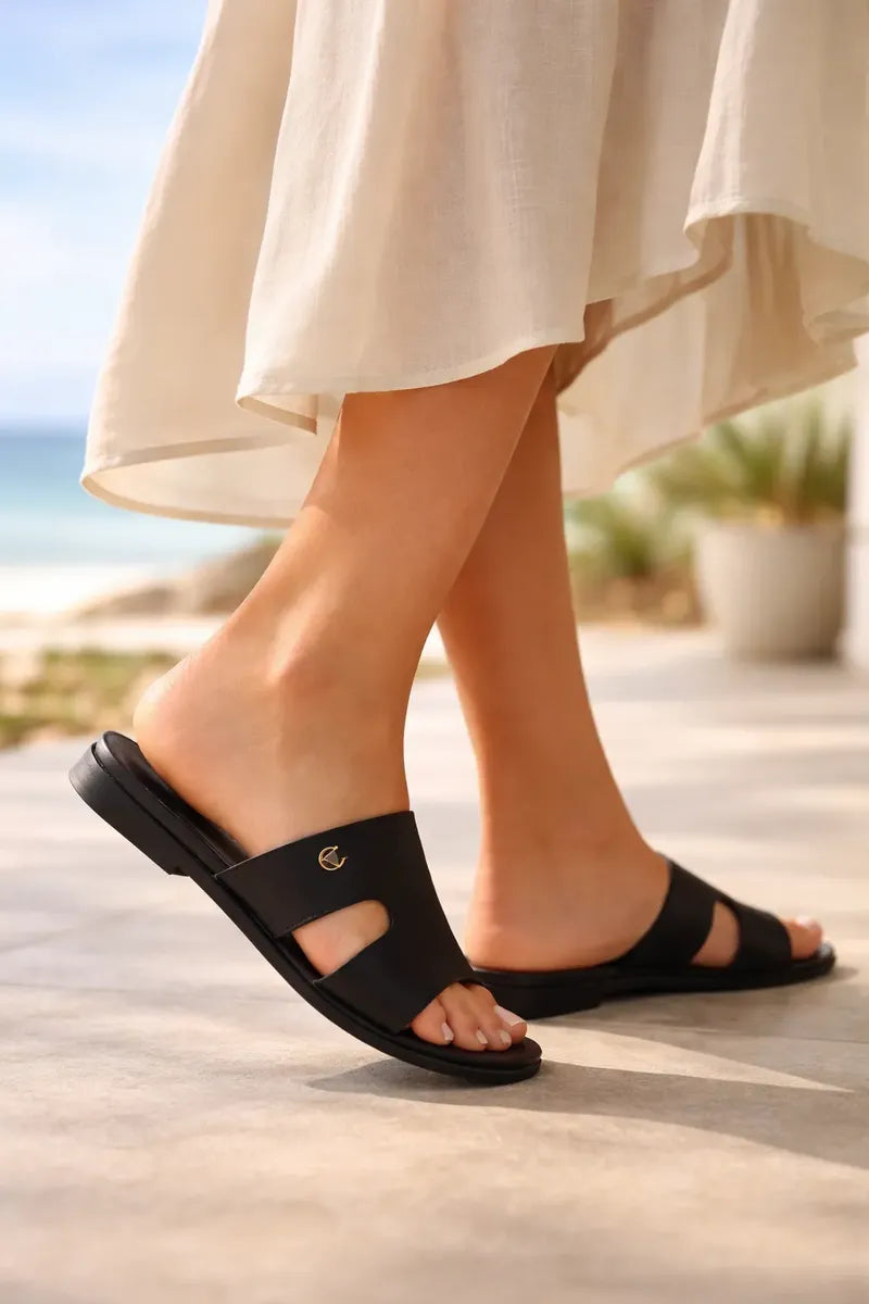 Sandalia Flat 948096 Rock C Preto